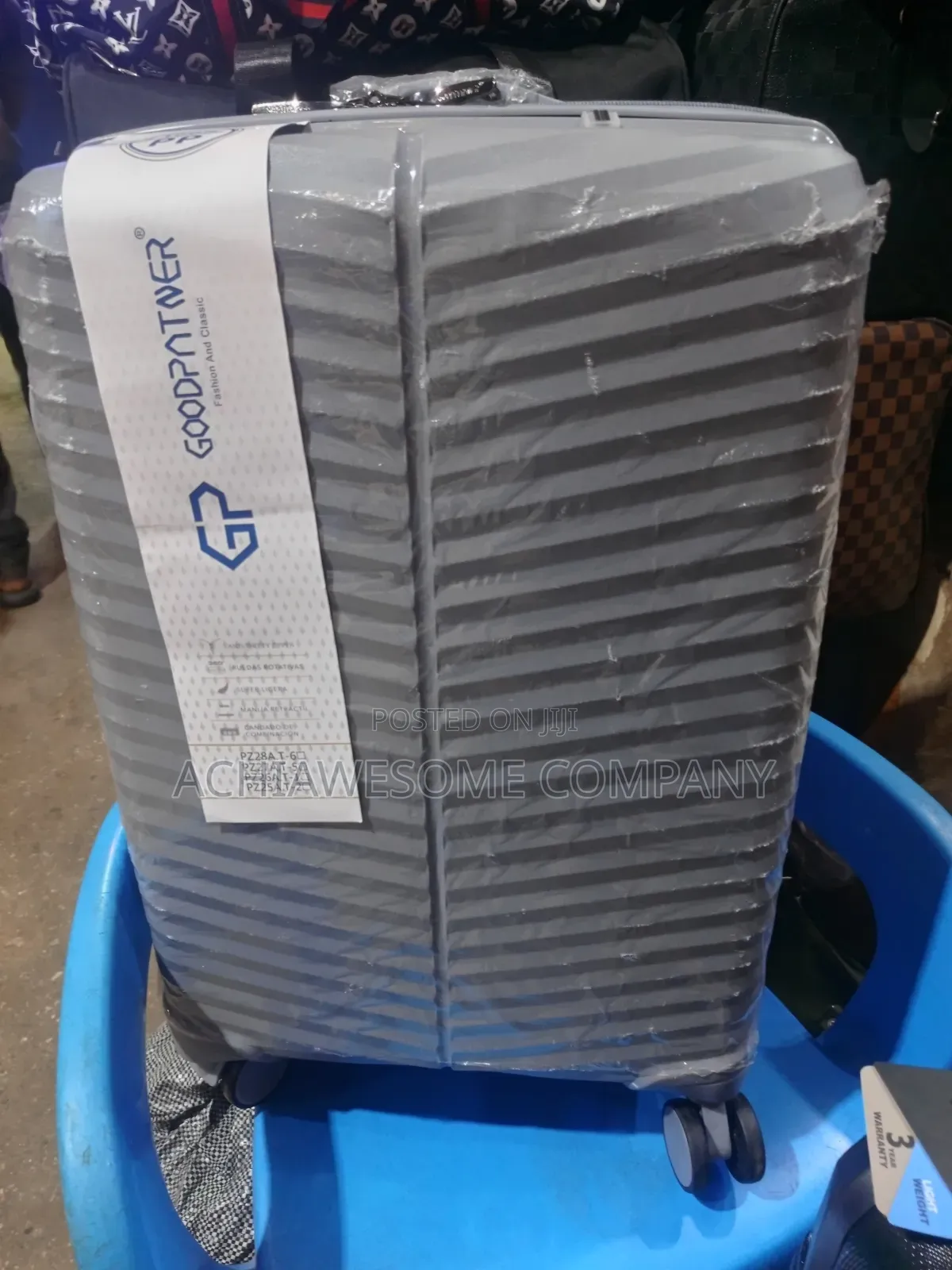 Medium Goodpatener Unbreakable Rubber Luggage