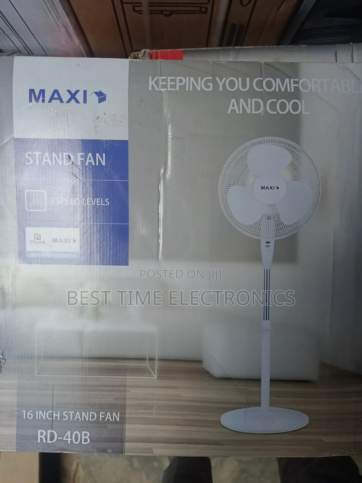Inverter Friendly Maxi 16" Standing Fan