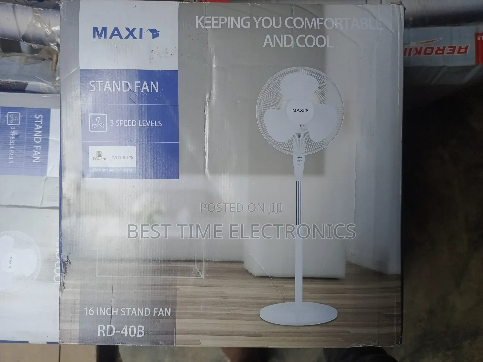 Inverter Friendly Maxi 16" Standing Fan