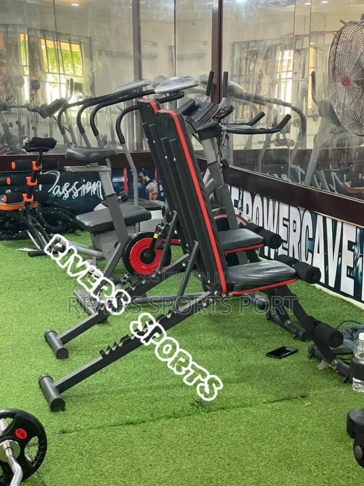 Foldable Multifunctional Adjustable Dumbbell Weight Bench