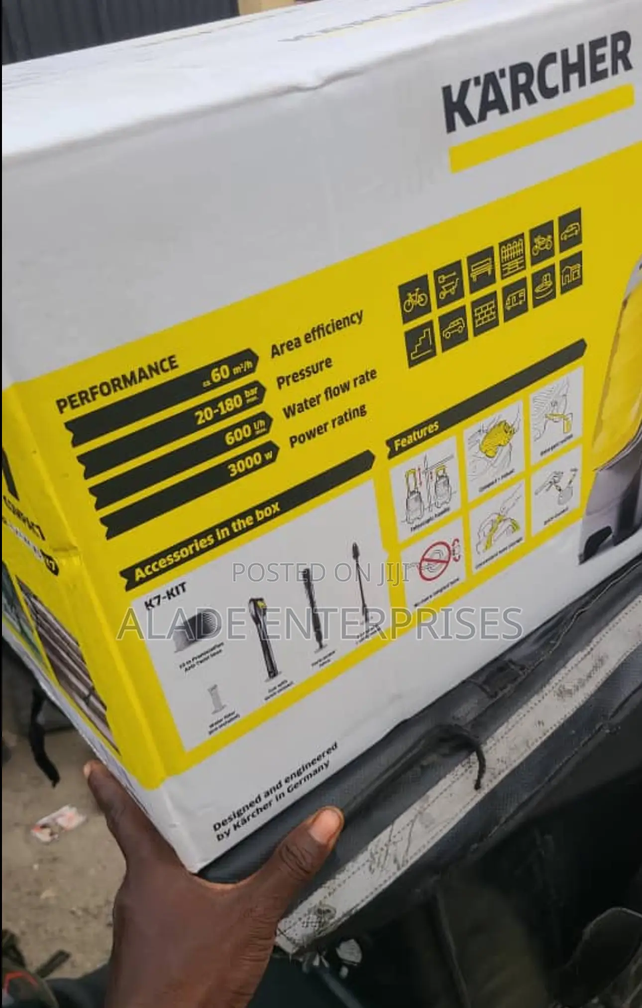 Industrial High Pressure Washer K 7 Compact