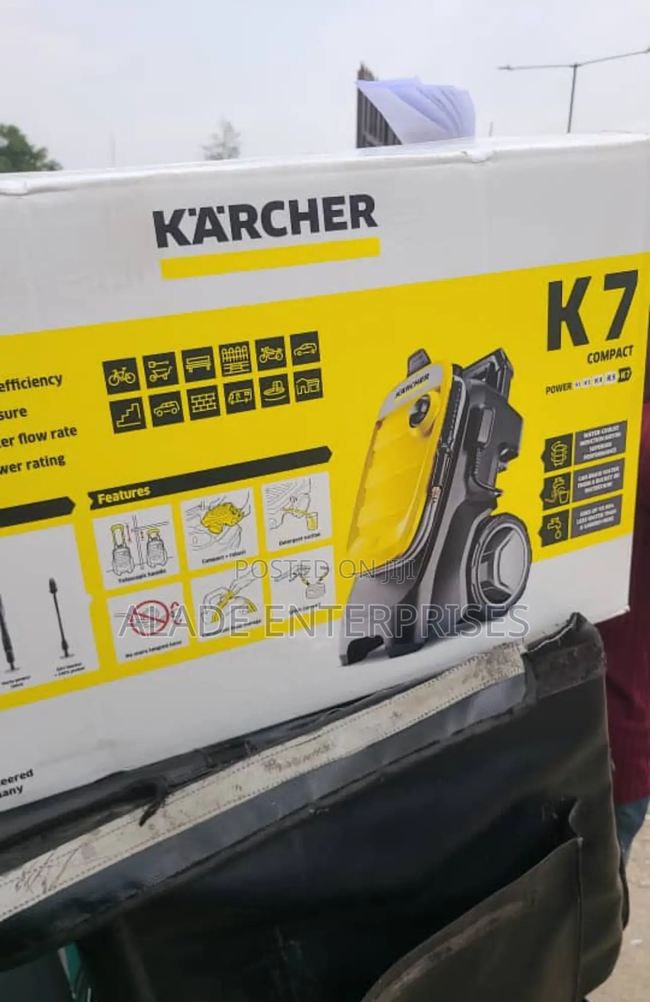 Industrial High Pressure Washer K 7 Compact