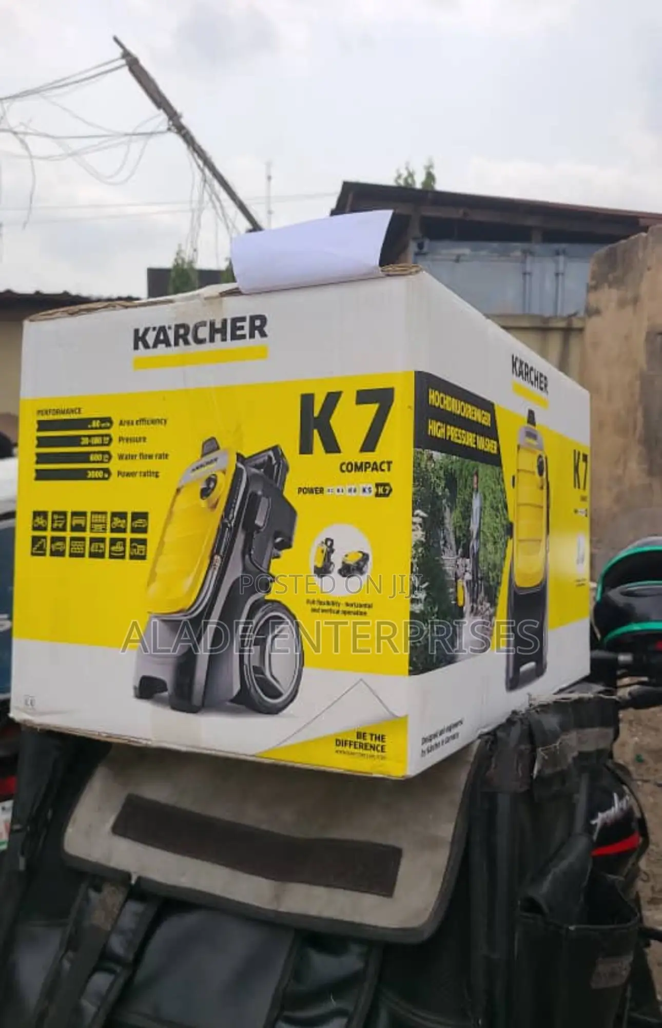 Industrial High Pressure Washer K 7 Compact