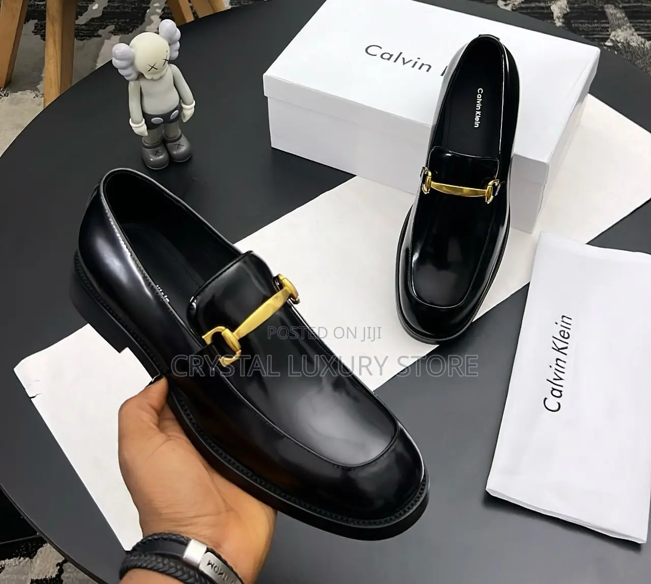 Calvin Klein Quality Men Genuine Leather Cooperate Shoe