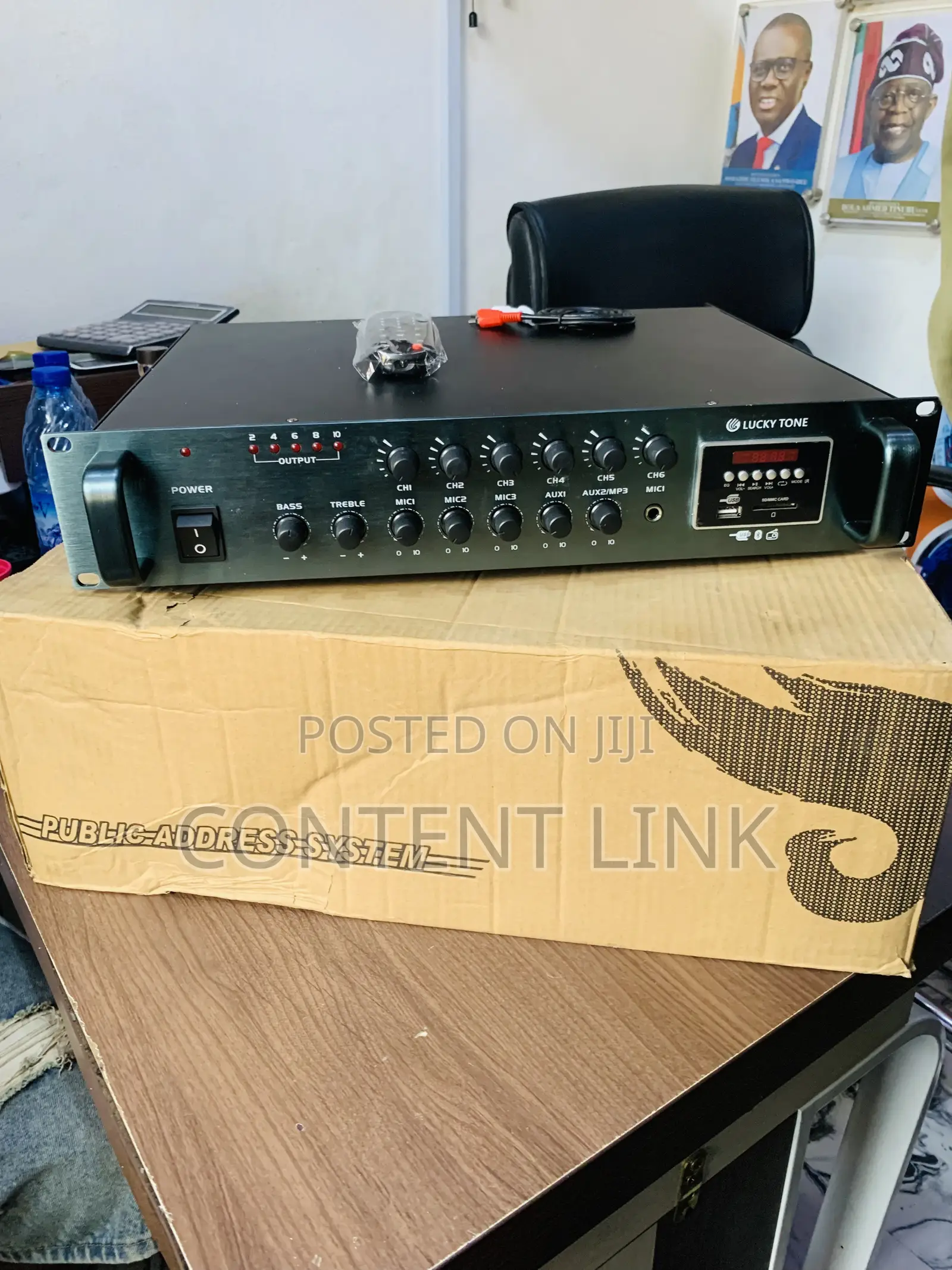 6 Zone Lucky Tone Table Amplifier
