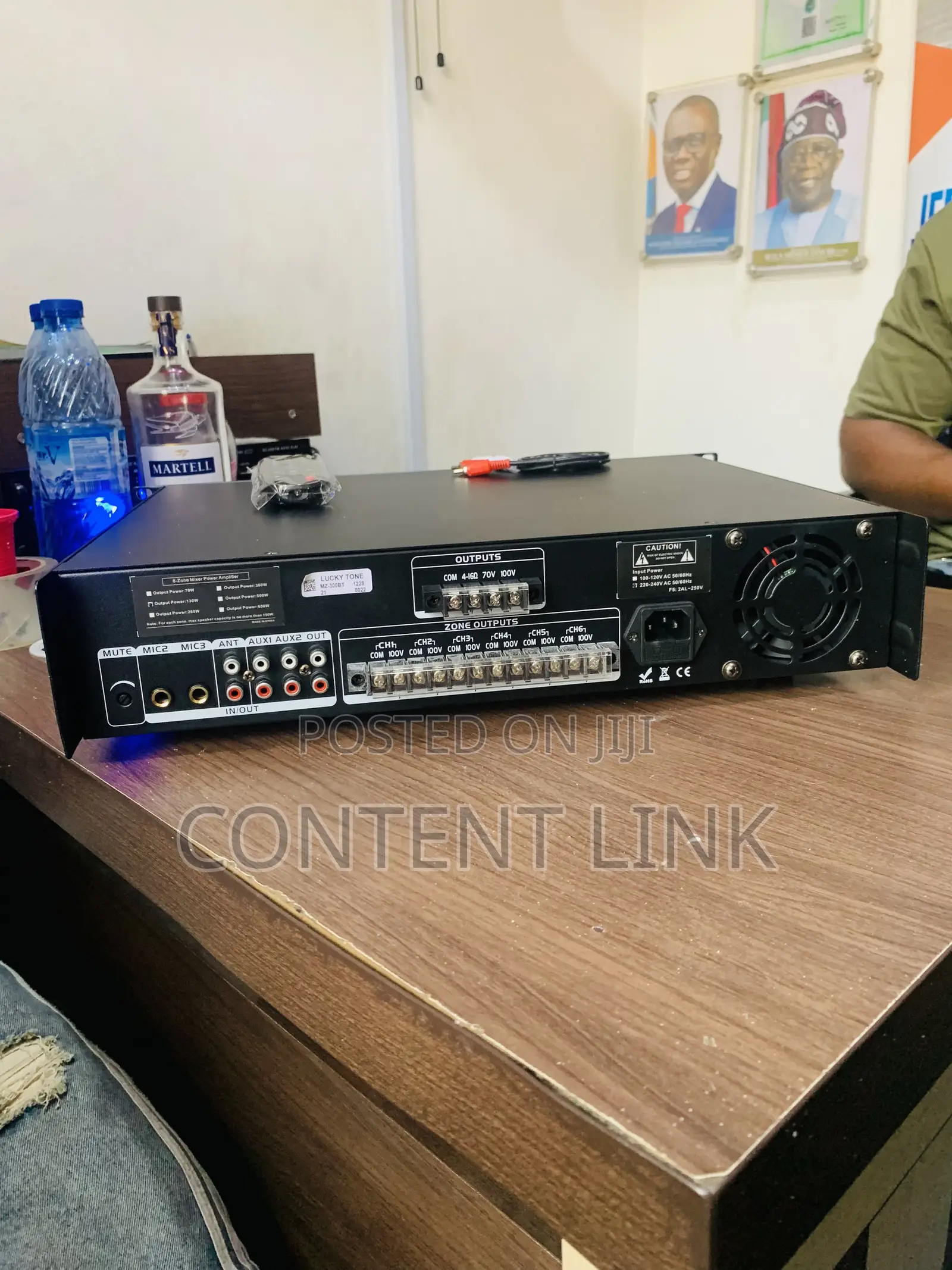 6 Zone Lucky Tone Table Amplifier