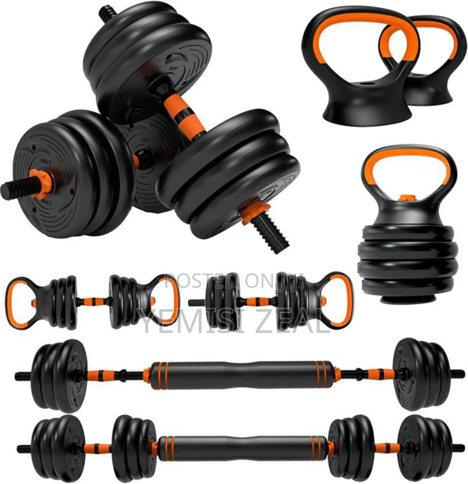 20kg/30kg Adjustable/Kettle Dumbbells Set