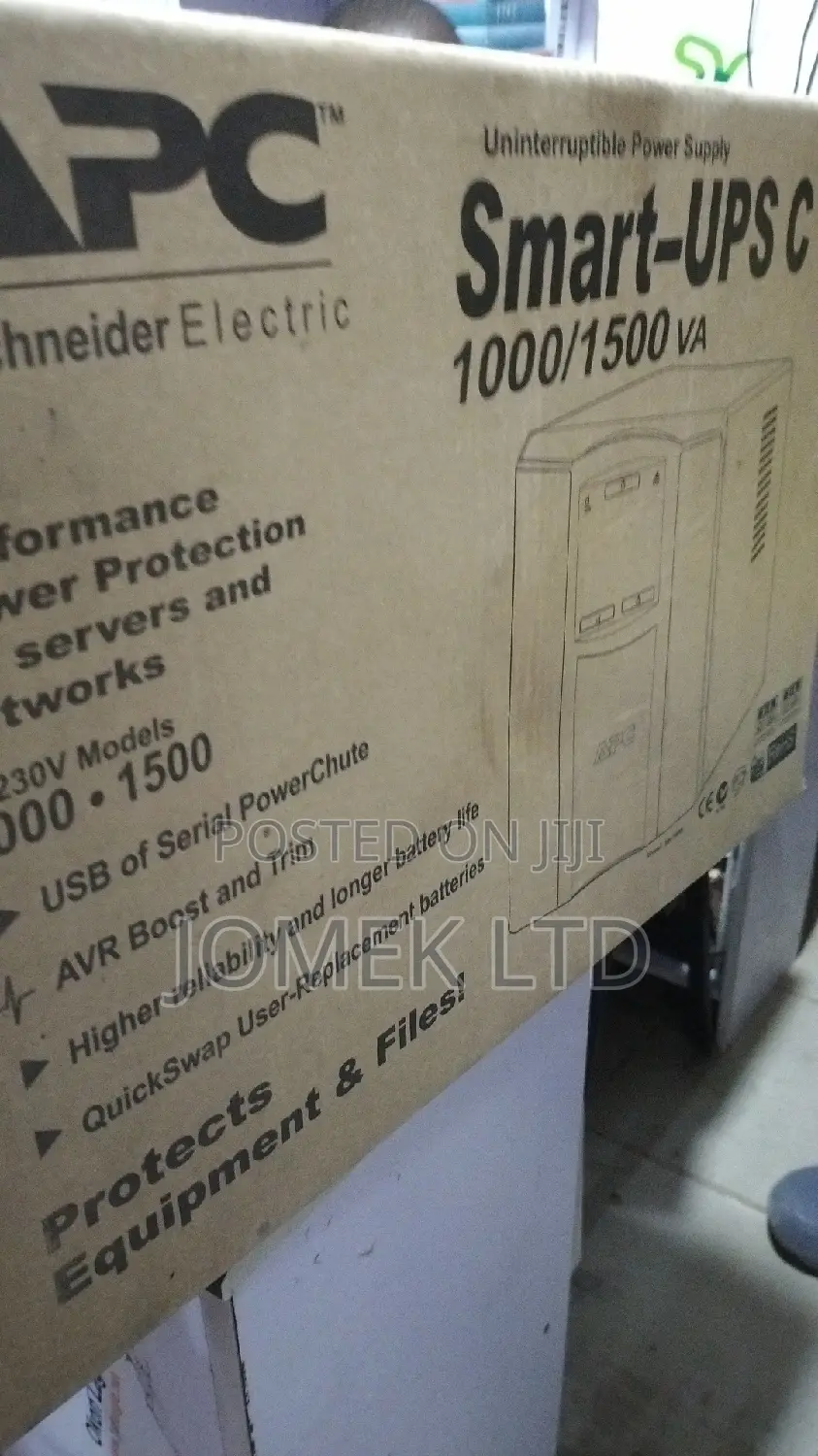 Apc 1.5kva Ups Battery Backup and Surge Protector,