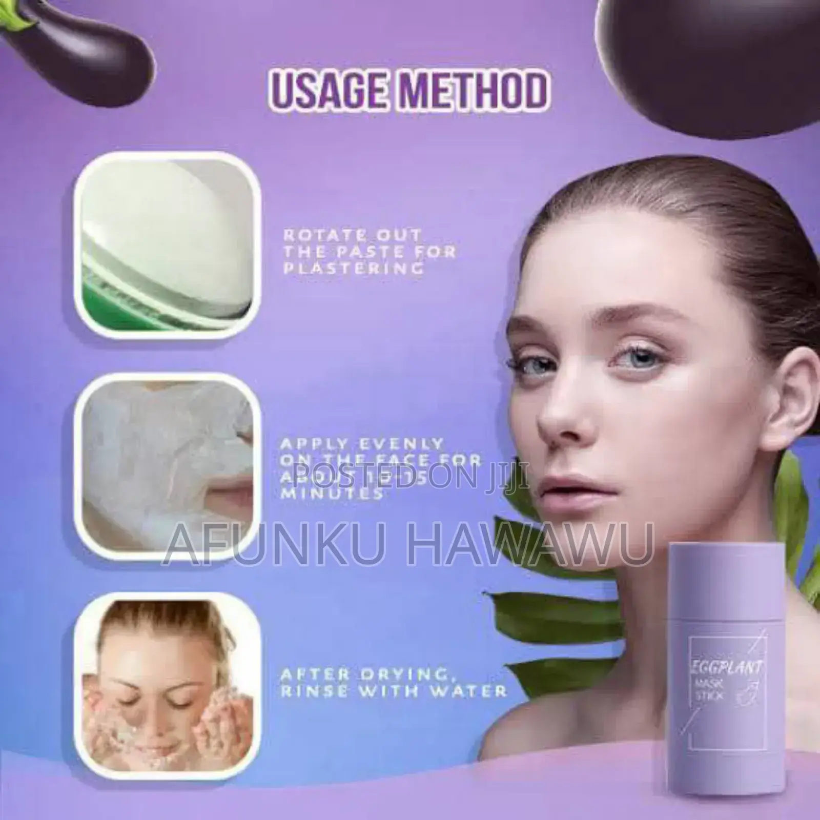 Eggplant Mask Stick