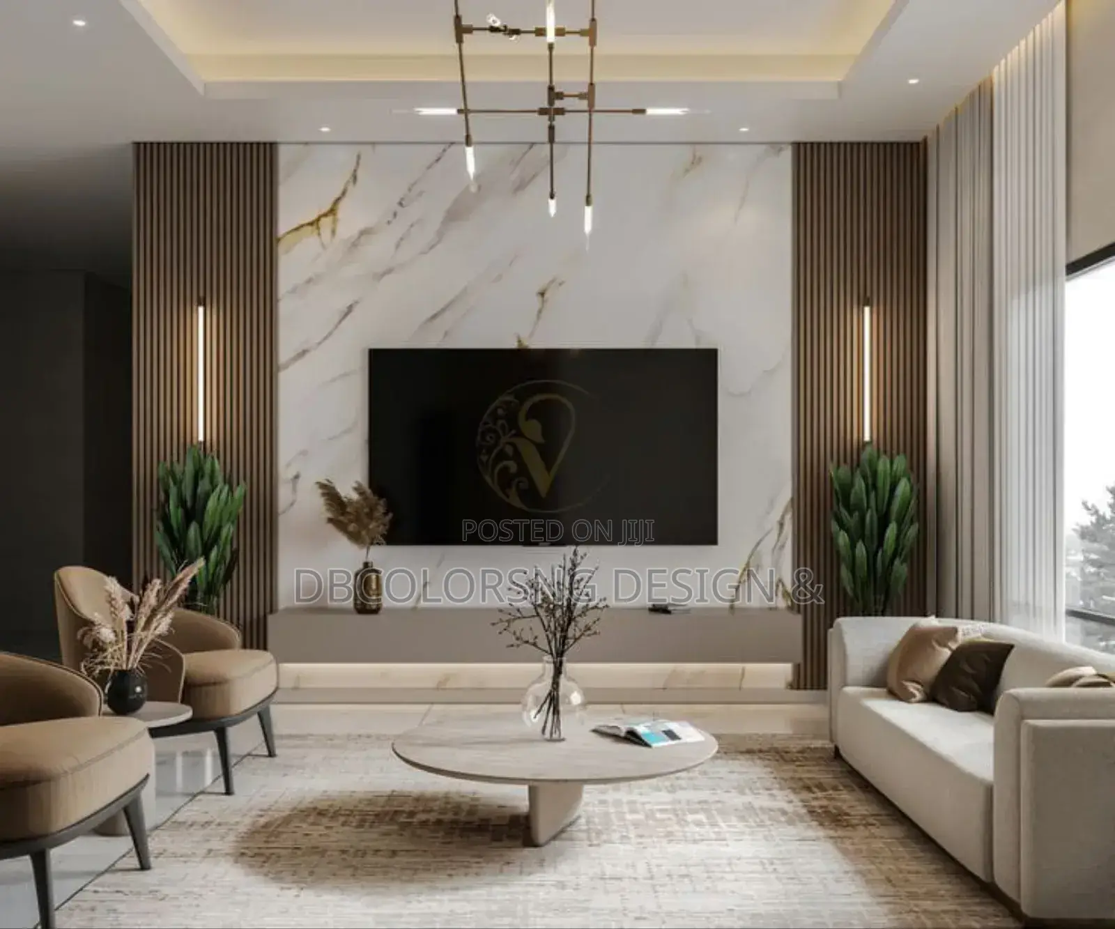 Modern Wall Panel & Tv Wall Console In Alimosho Lagos