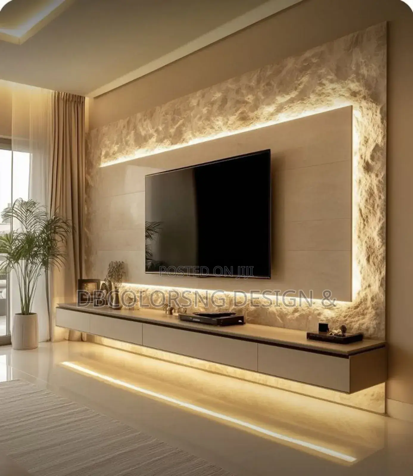 Modern Wall Panel & Tv Wall Console In Alimosho Lagos