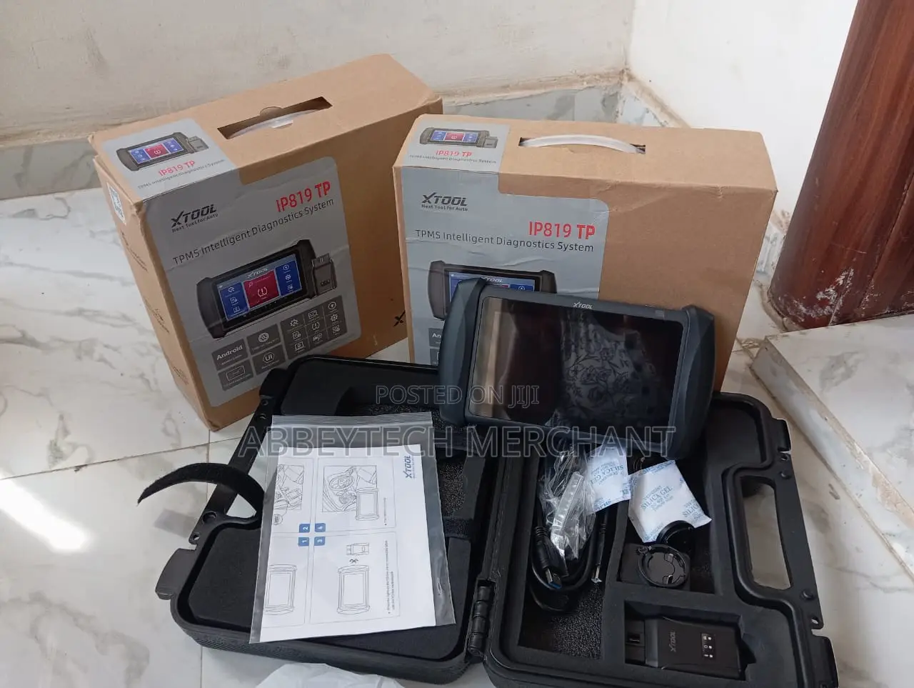 Xtool Ip819tp Cars Scanner Wit Tpmsprog Ecu/Key Prog 33+ Rs