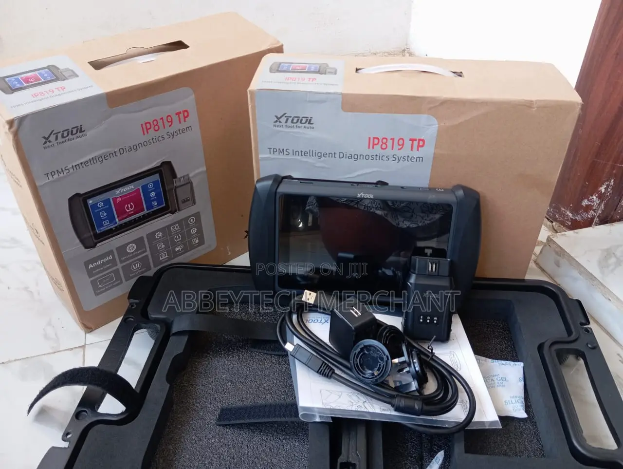 Xtool Ip819tp Cars Scanner Wit Tpmsprog Ecu/Key Prog 33+ Rs
