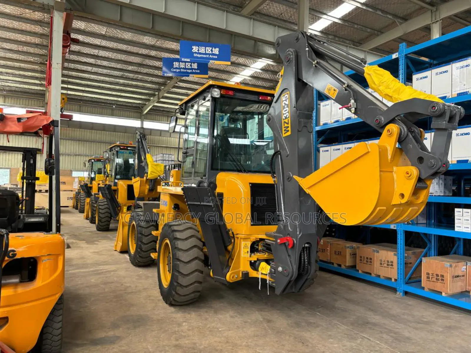 Brand New Backhoe Loader Machine With 12 Month Warranty