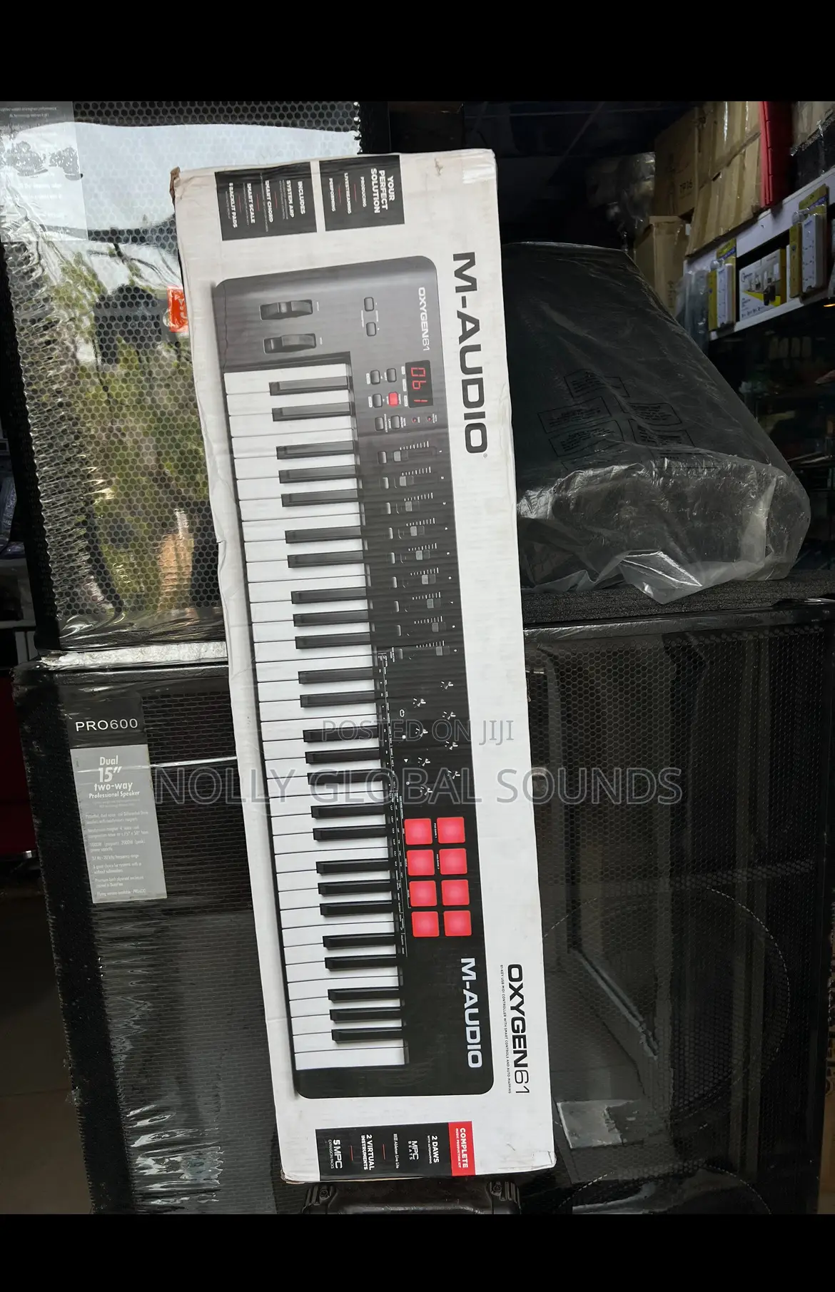 M-audio Oxygen 61 – 61 Key Usb Midi Keyboard With Beat Pads
