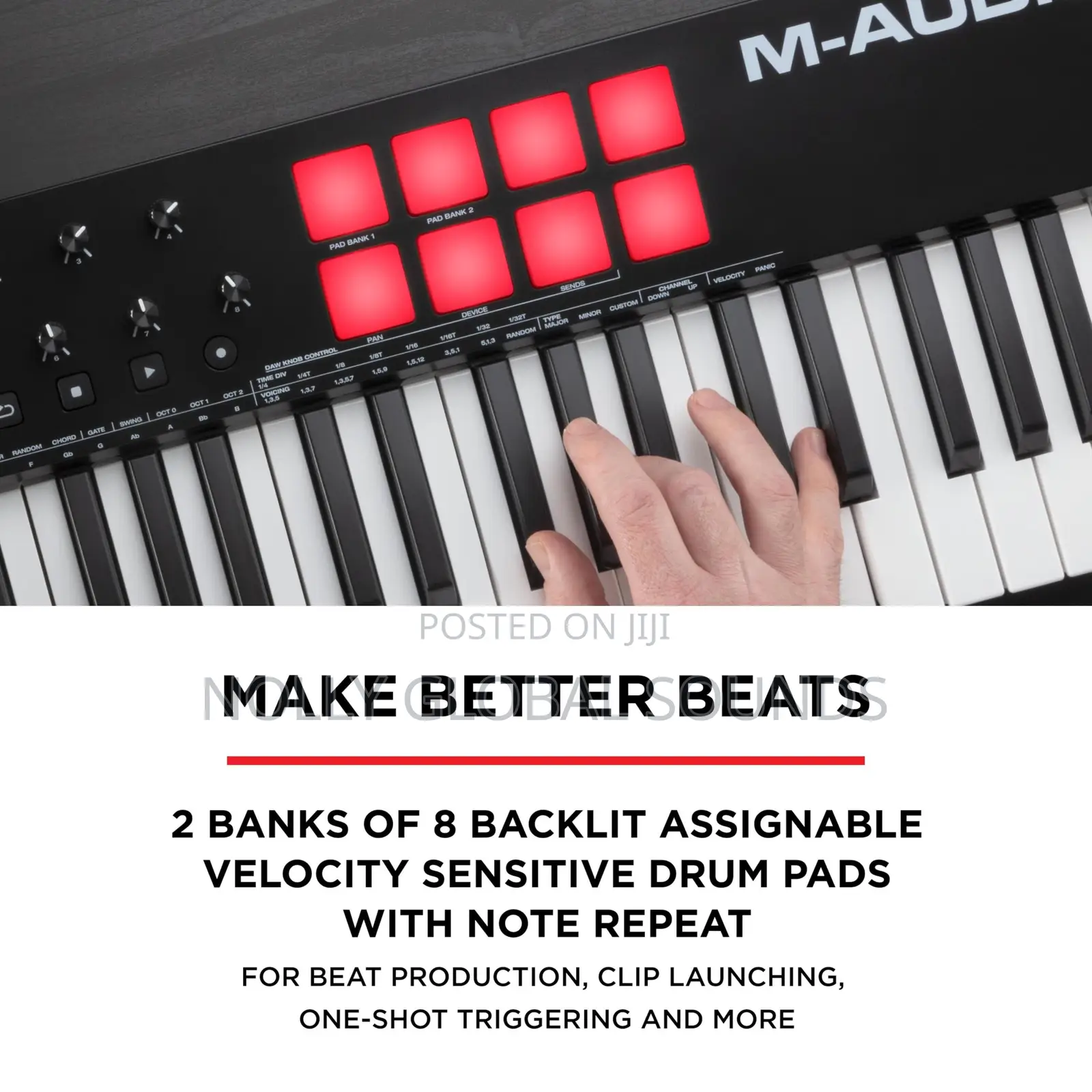M-audio Oxygen 61 – 61 Key Usb Midi Keyboard With Beat Pads