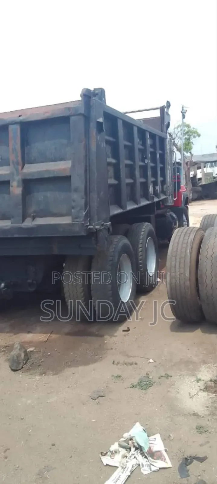 Company Used Rd Mack Ten Tyres Dump Truck Highest Grade Engi