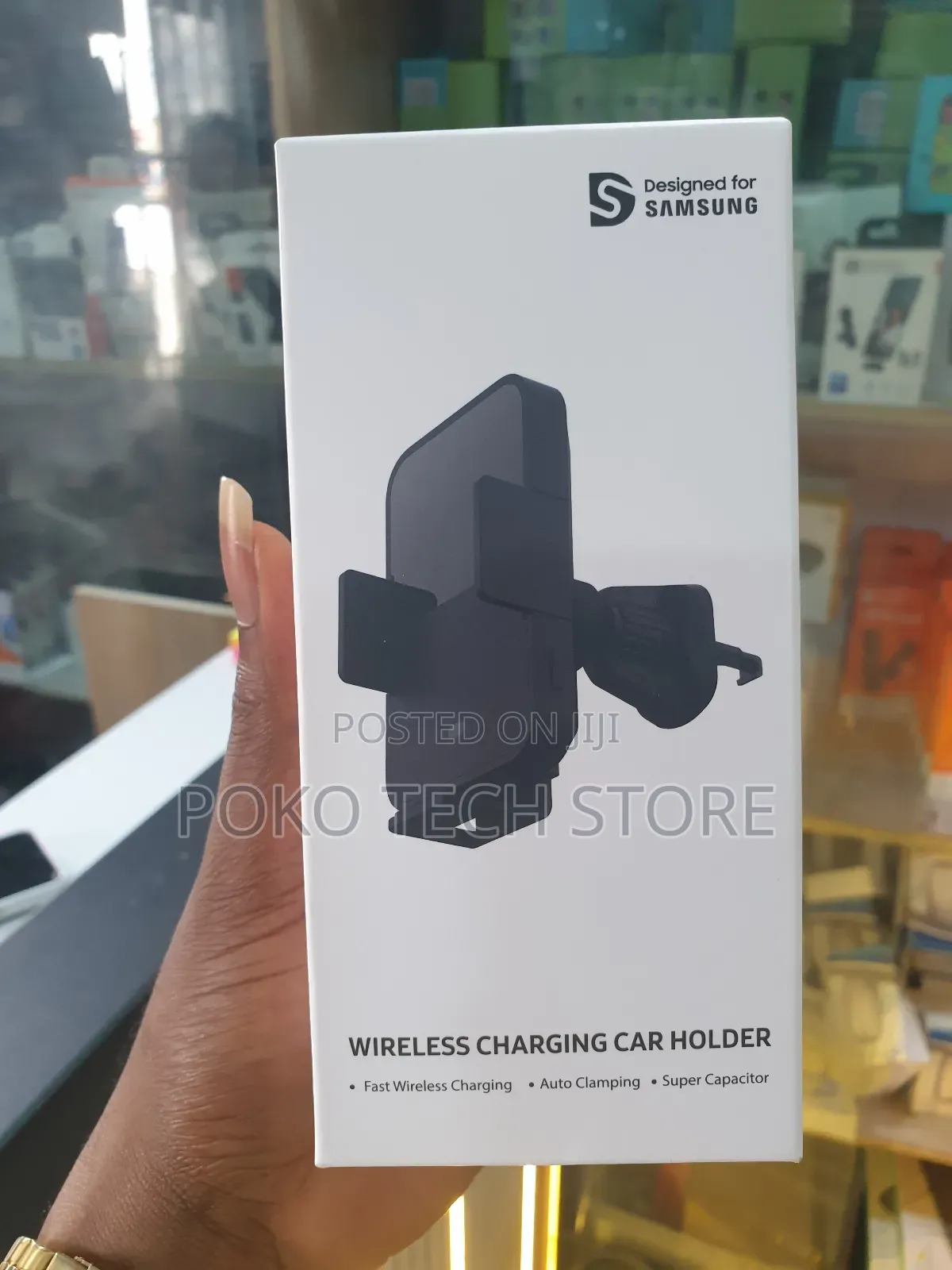 Samsung CNT Wireless Charging Car Holder Universal