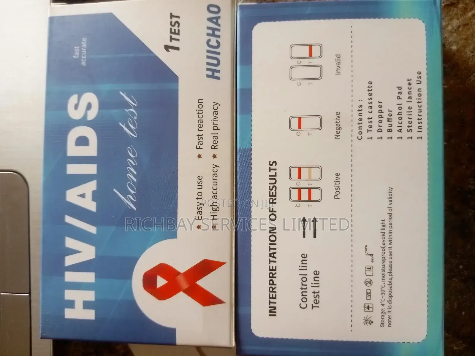 Hiv/Aids Self Test Kit