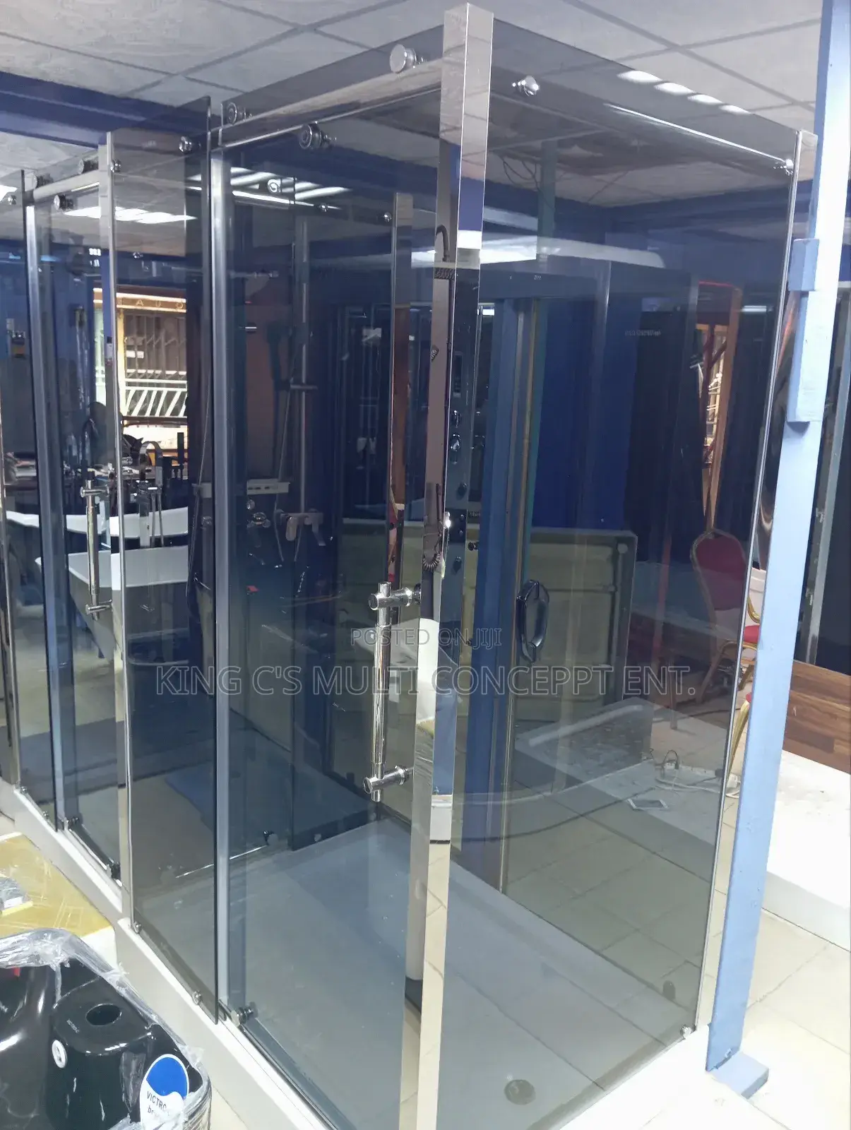 90x120 8mm Glass Shower Cubicle