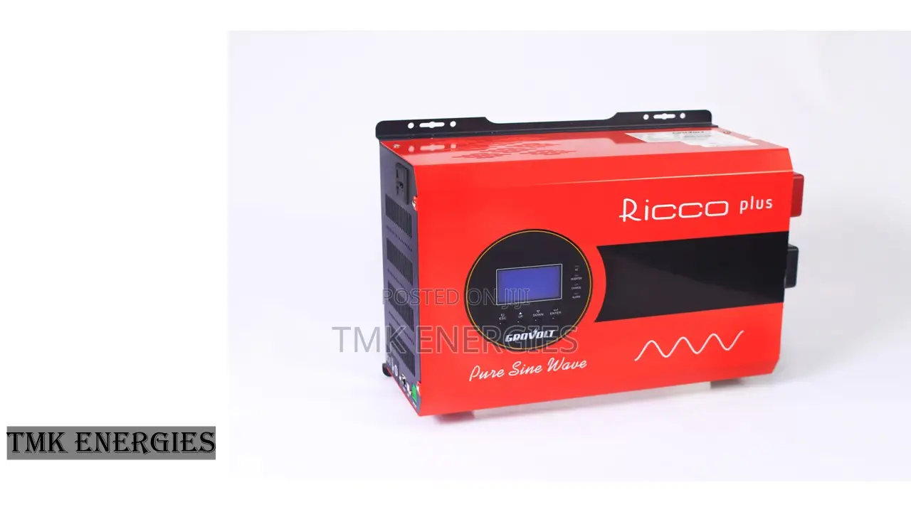 10kva 48v Grovolt Inverter 60a Mppt Charge Controller
