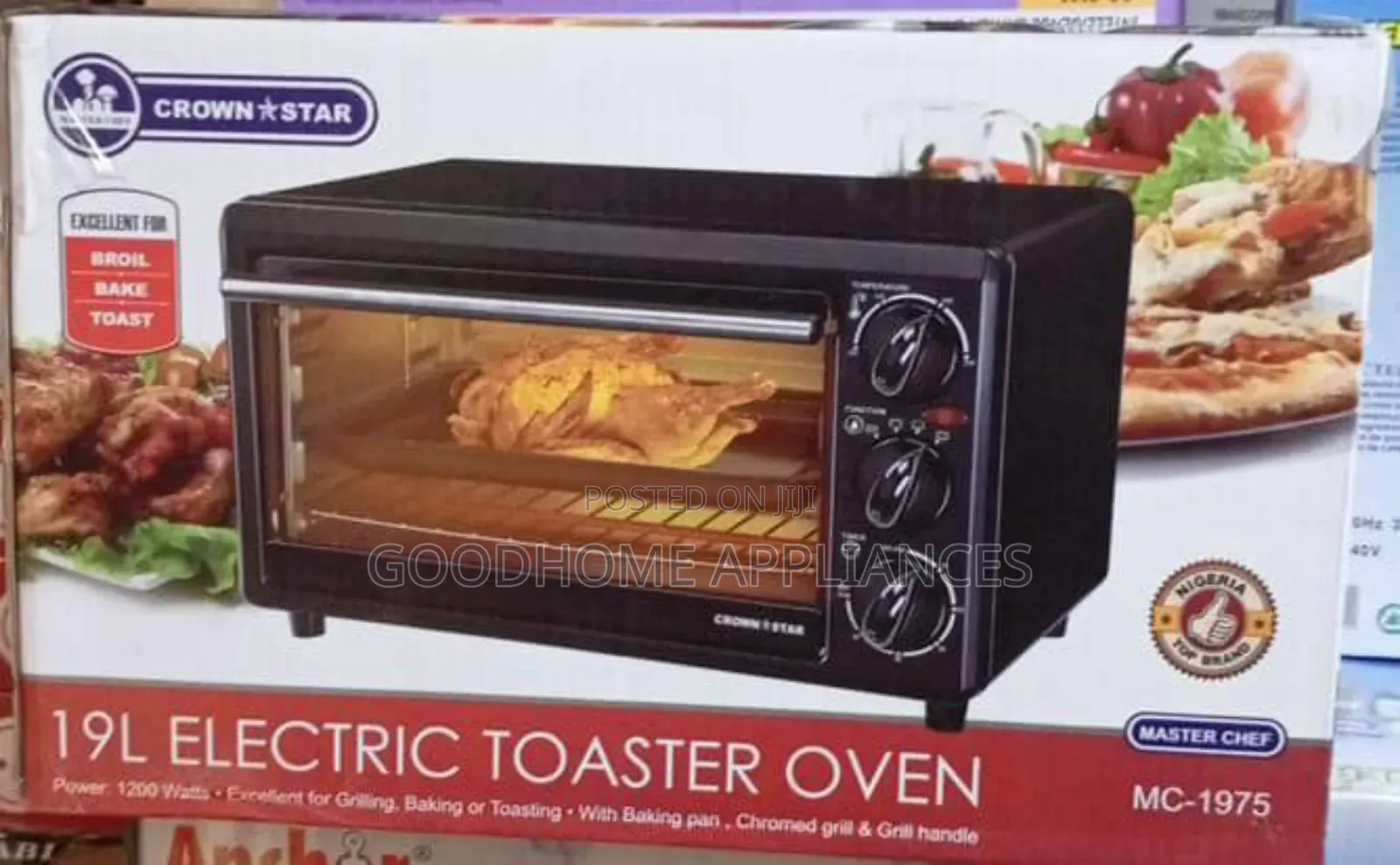 Electric Oven Toaster 19 Litres