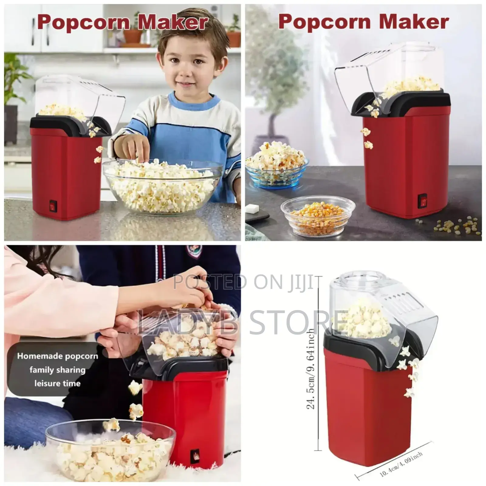 Electric Mini Popcorn Maker