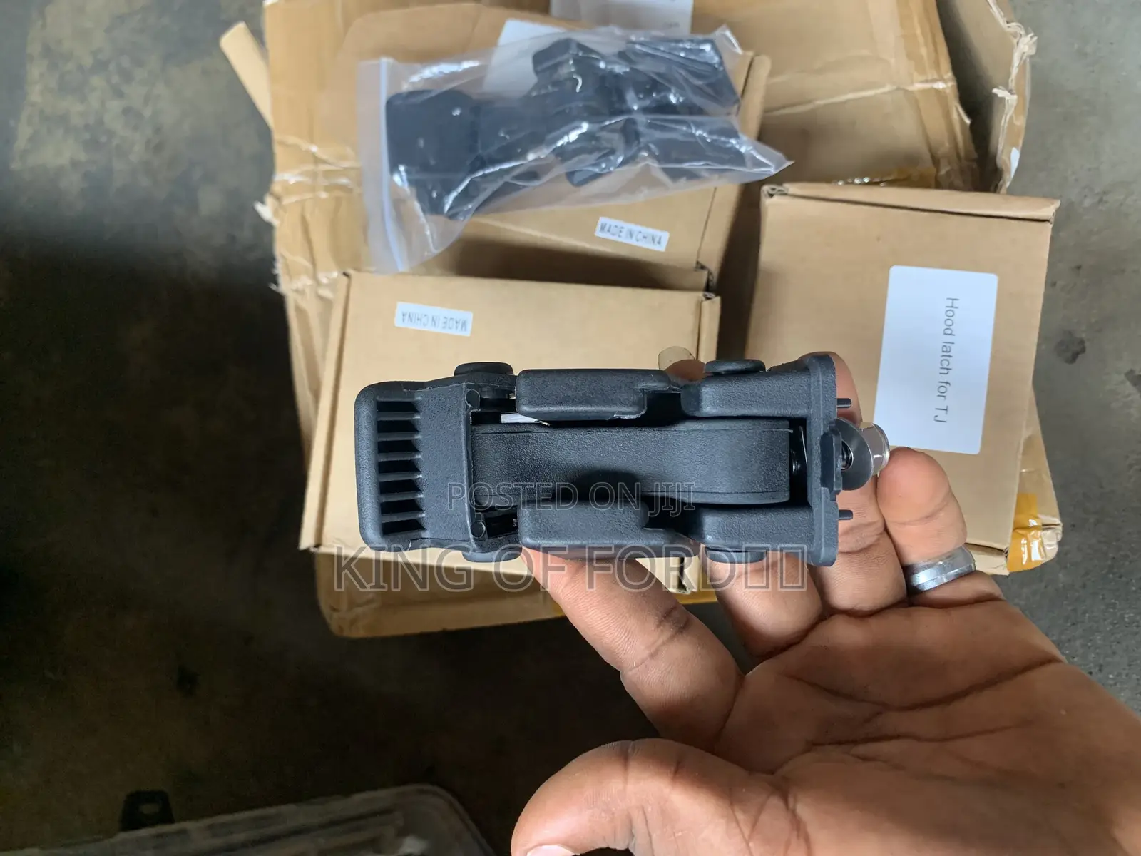 Jeep Wrangler Bonnet Lock/Latch Set