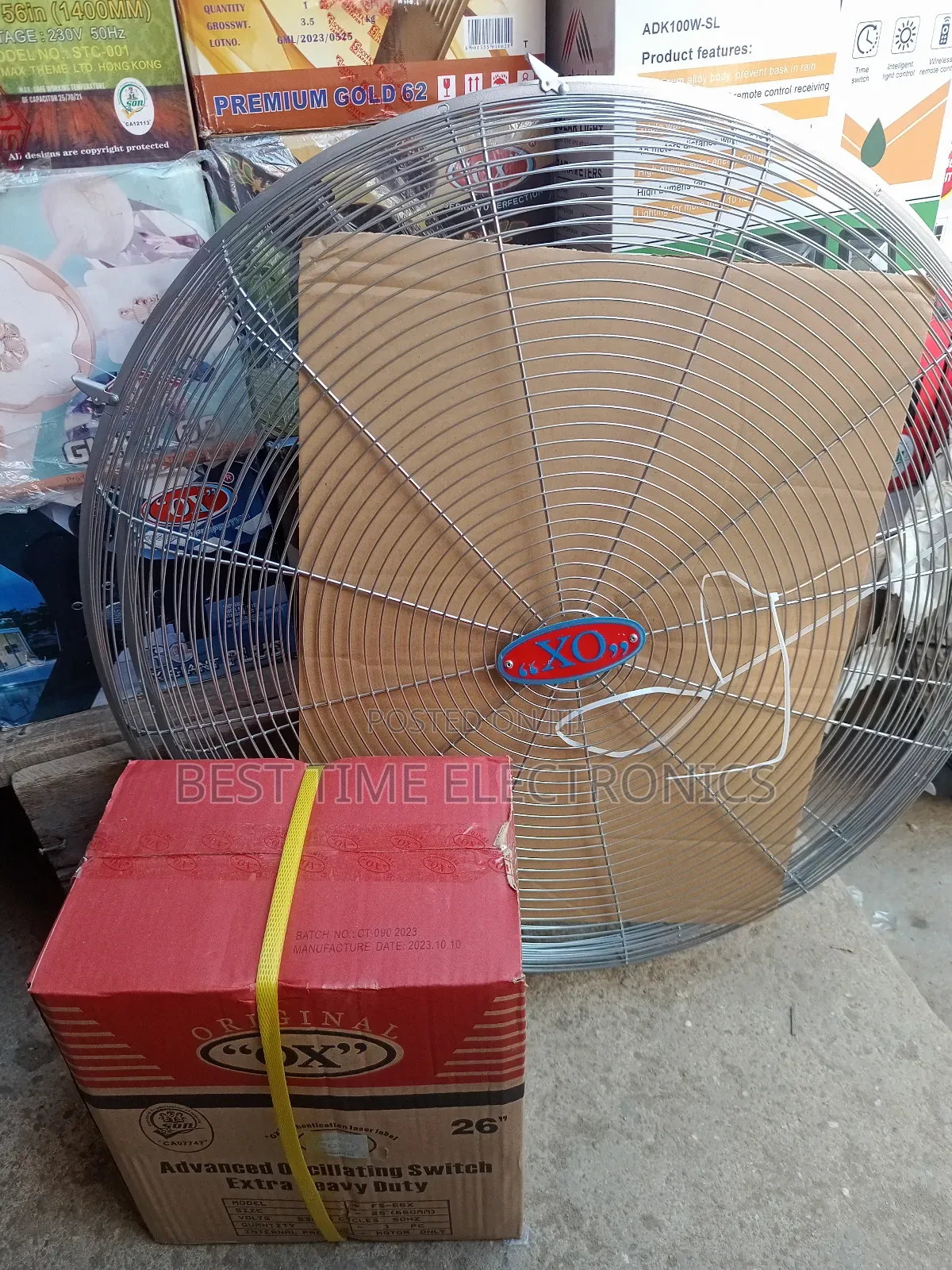 Original 26" Ox Industrial Standing Fan