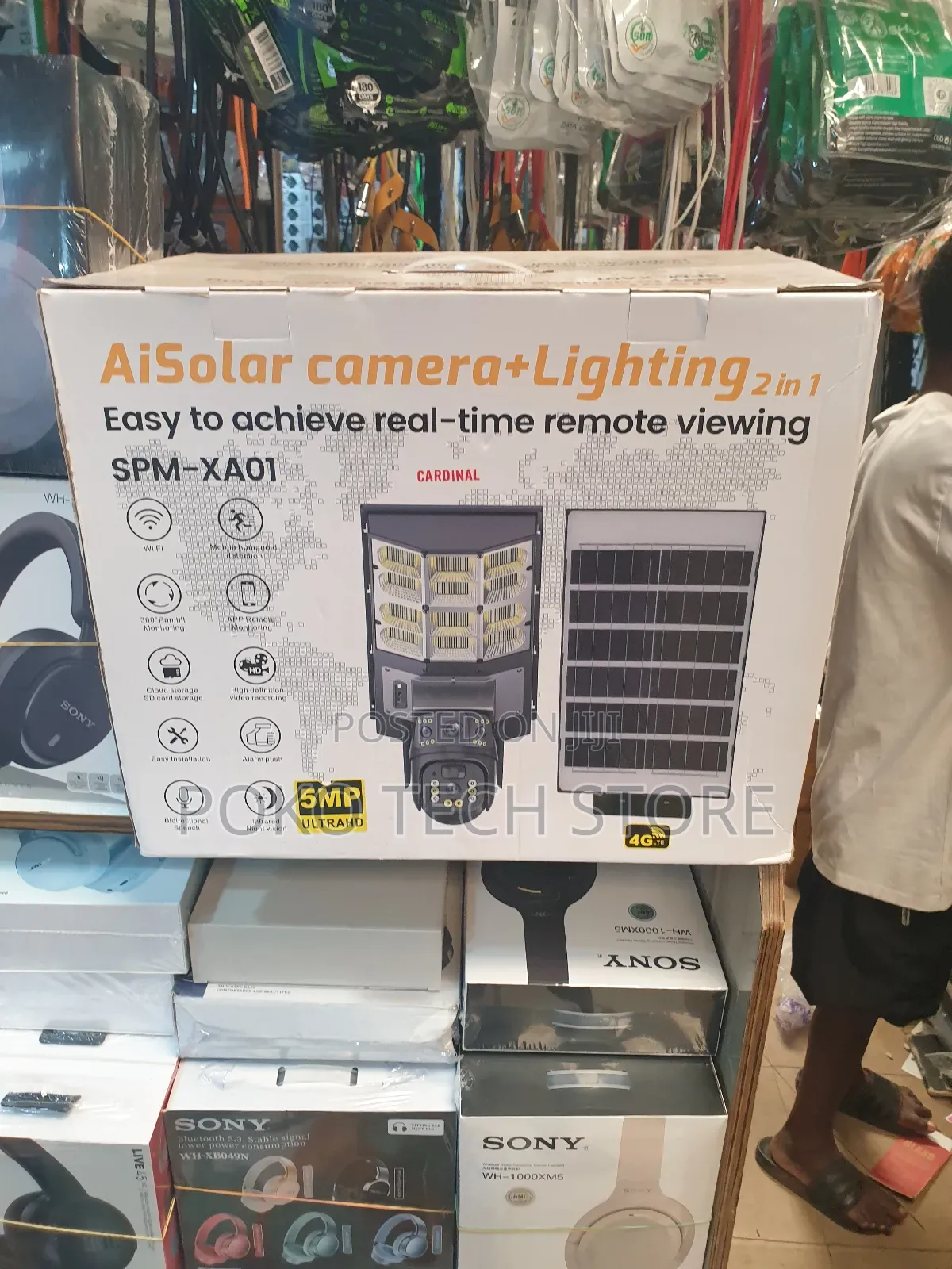 Ai Solar Camera + Lighting 2 In 1 |