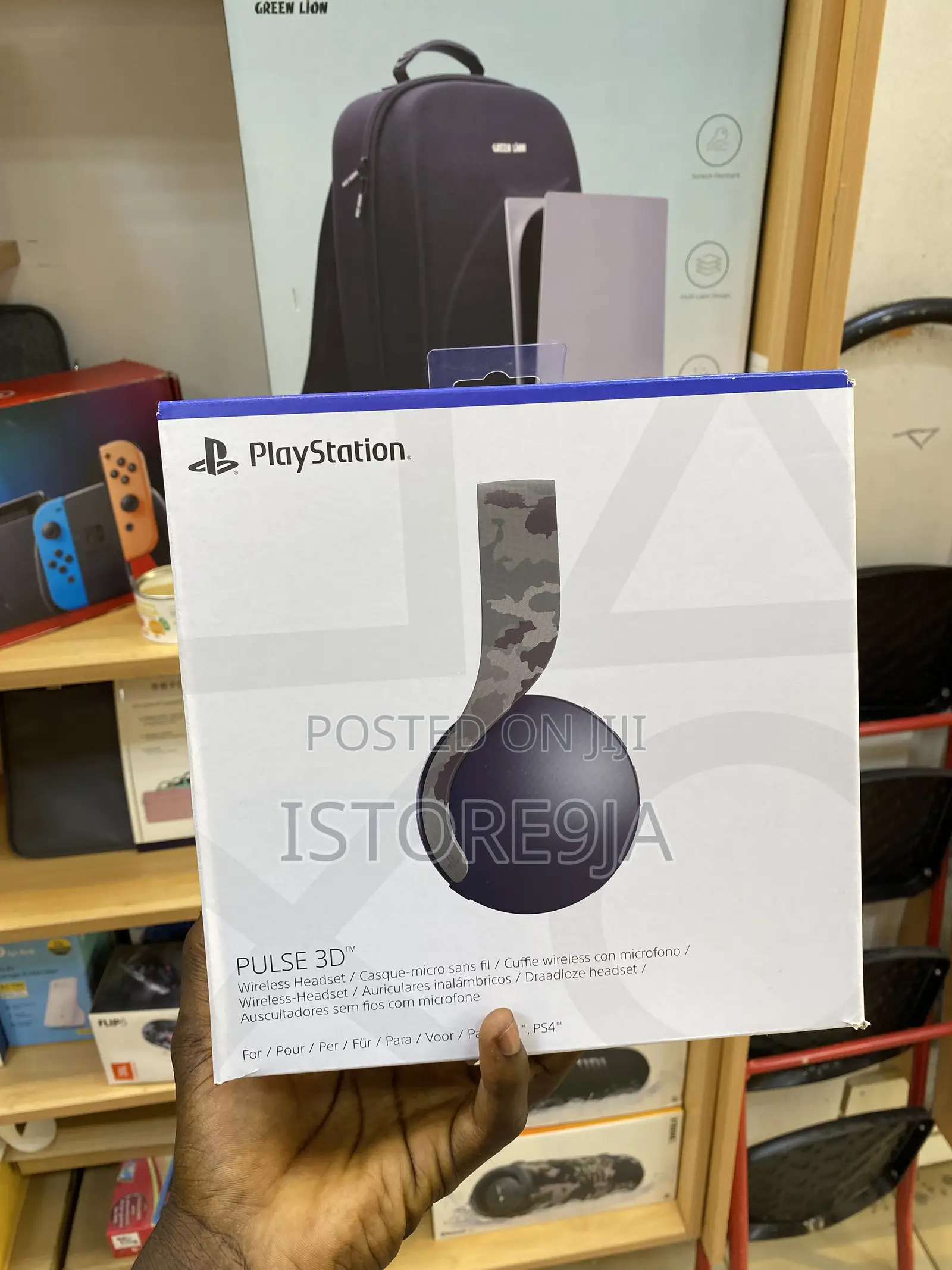 Sony Pluse 3d Gaming Headphone Camo