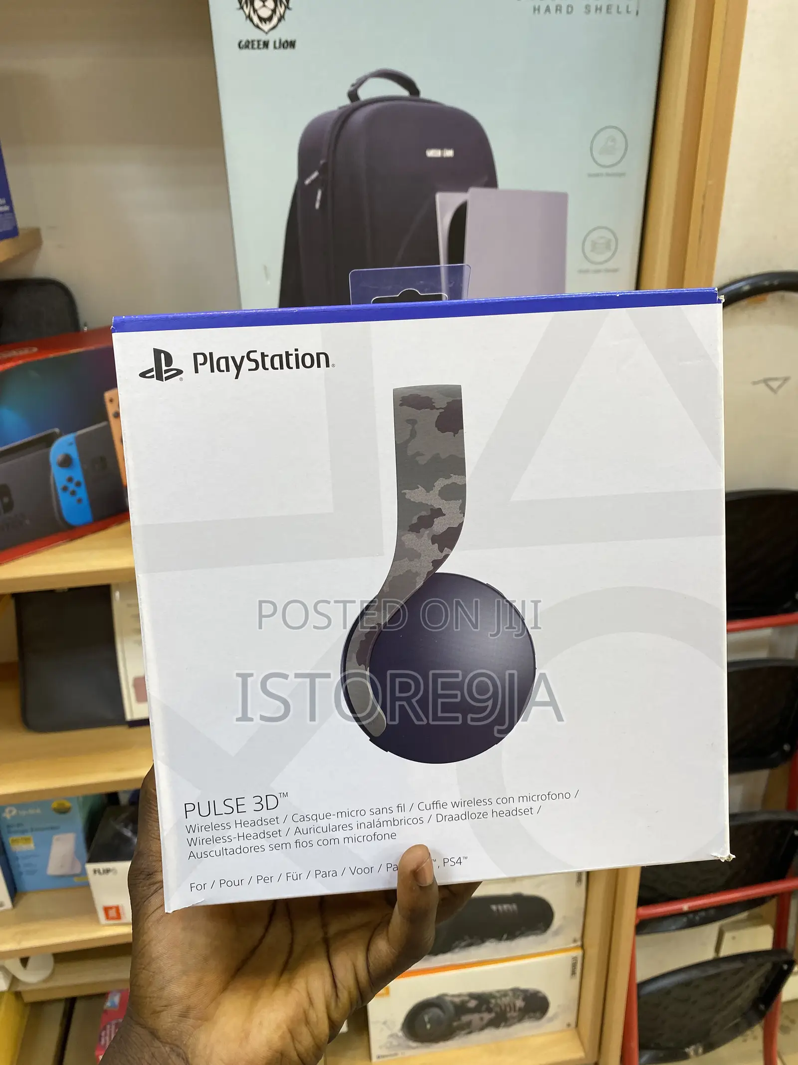 Sony Pluse 3d Gaming Headphone Camo