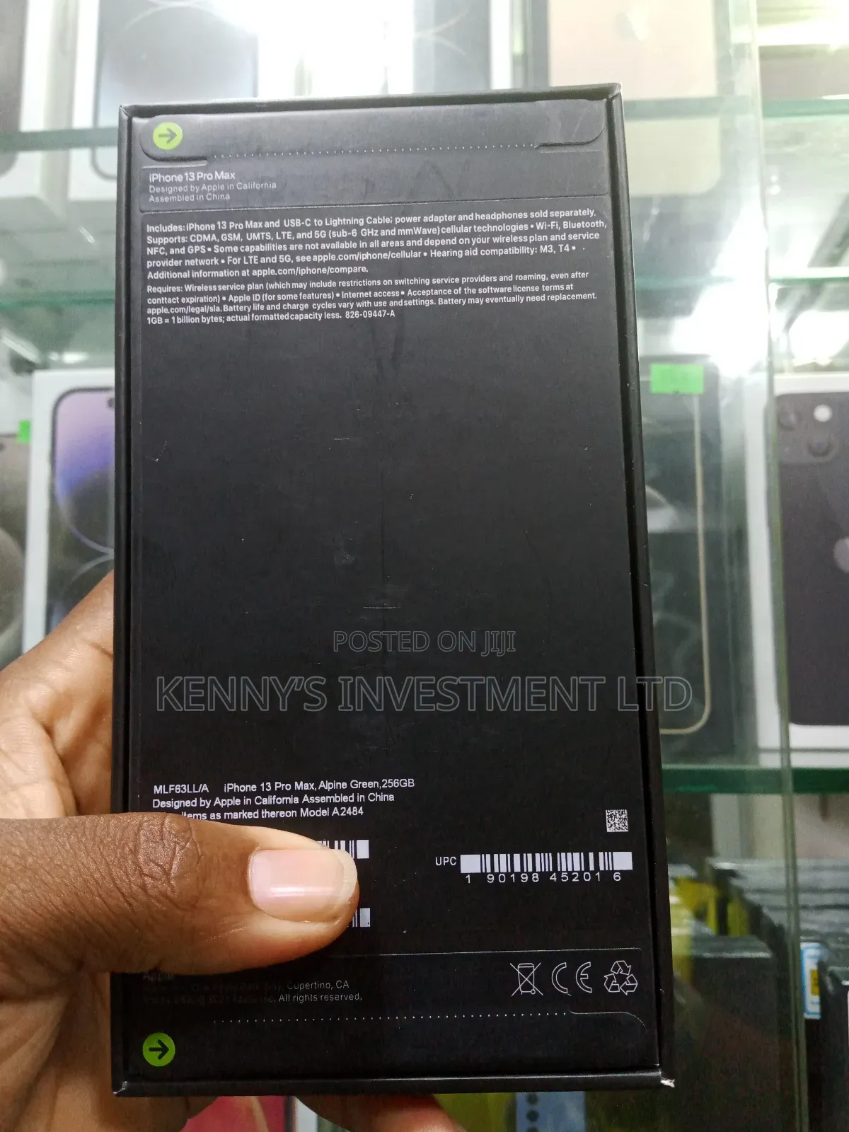 New Apple iPhone 13 Pro Max 256 GB Black
