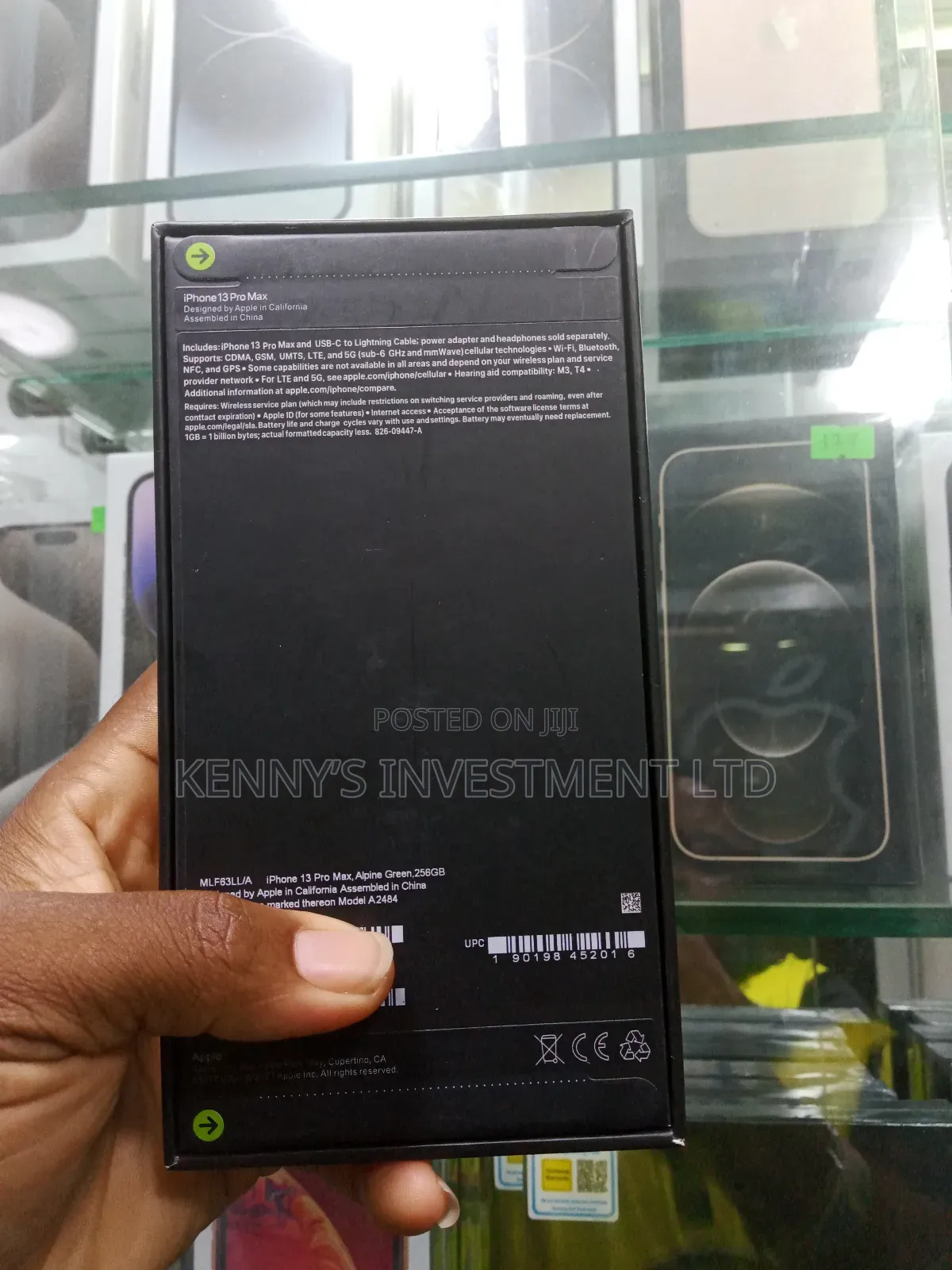 New Apple iPhone 13 Pro Max 256 GB Black
