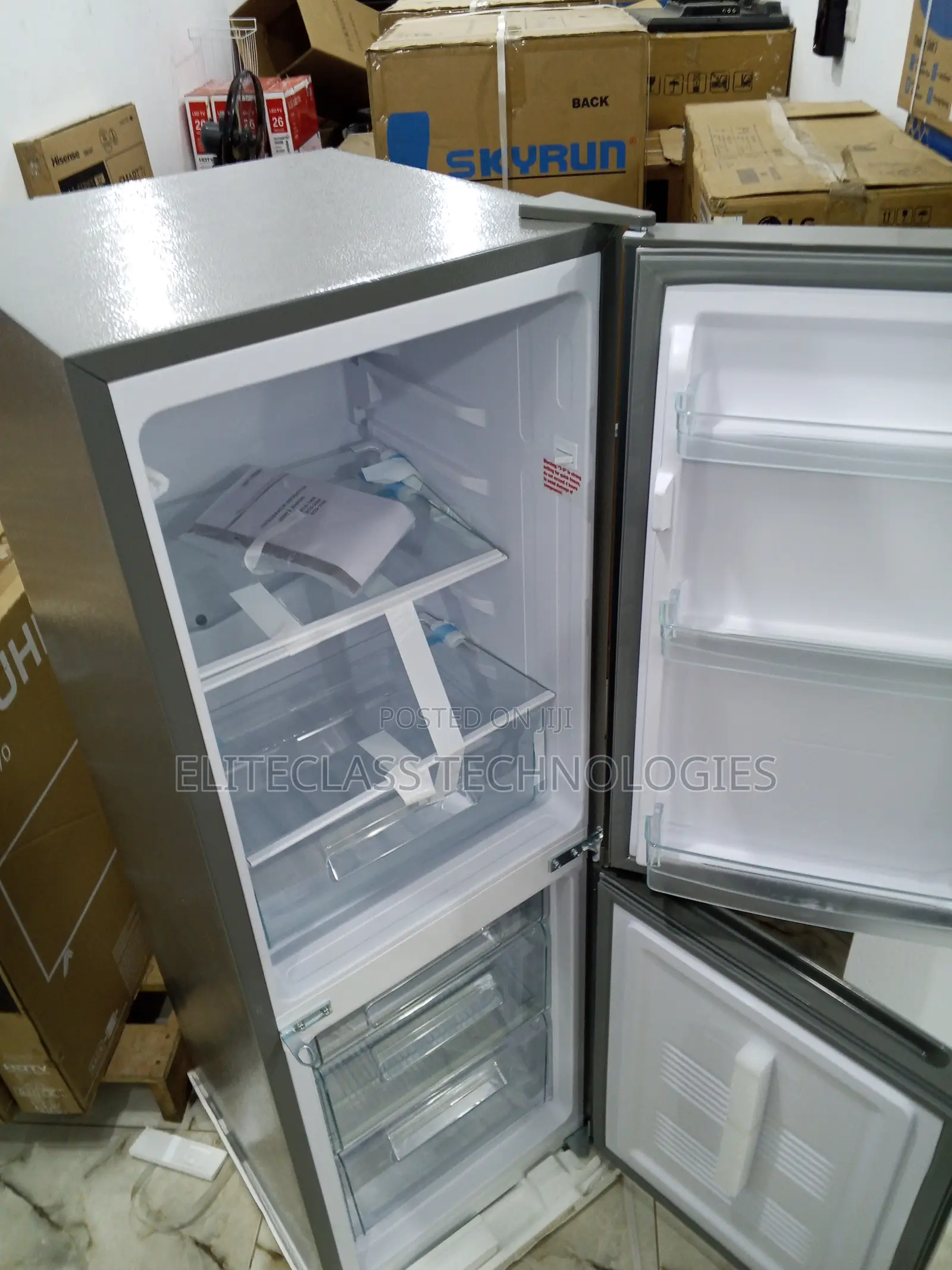 Skyrun Double Door 170 Liters Refrigerator