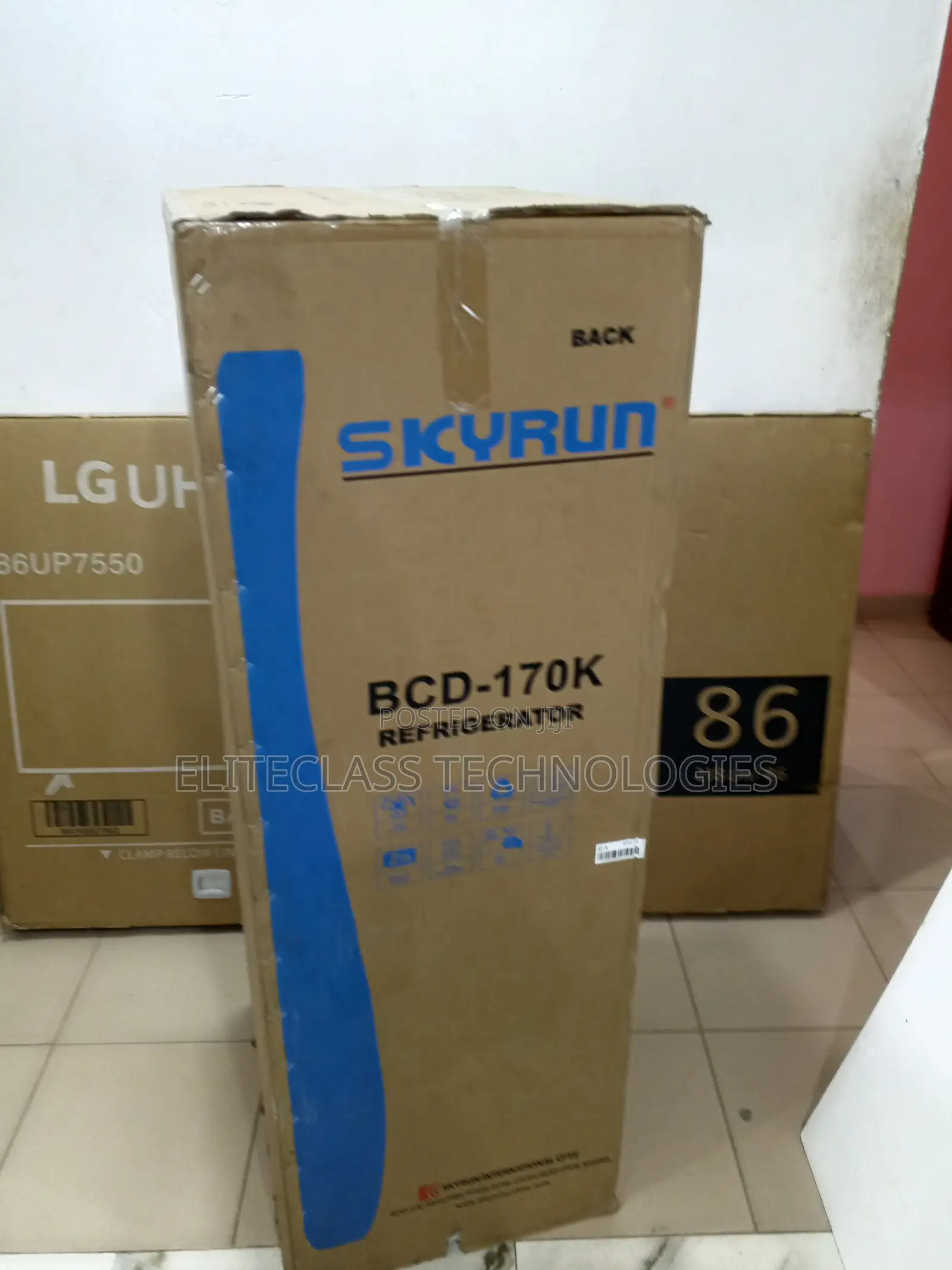 Skyrun 170 Litres Bottom Freezer Refrigerator