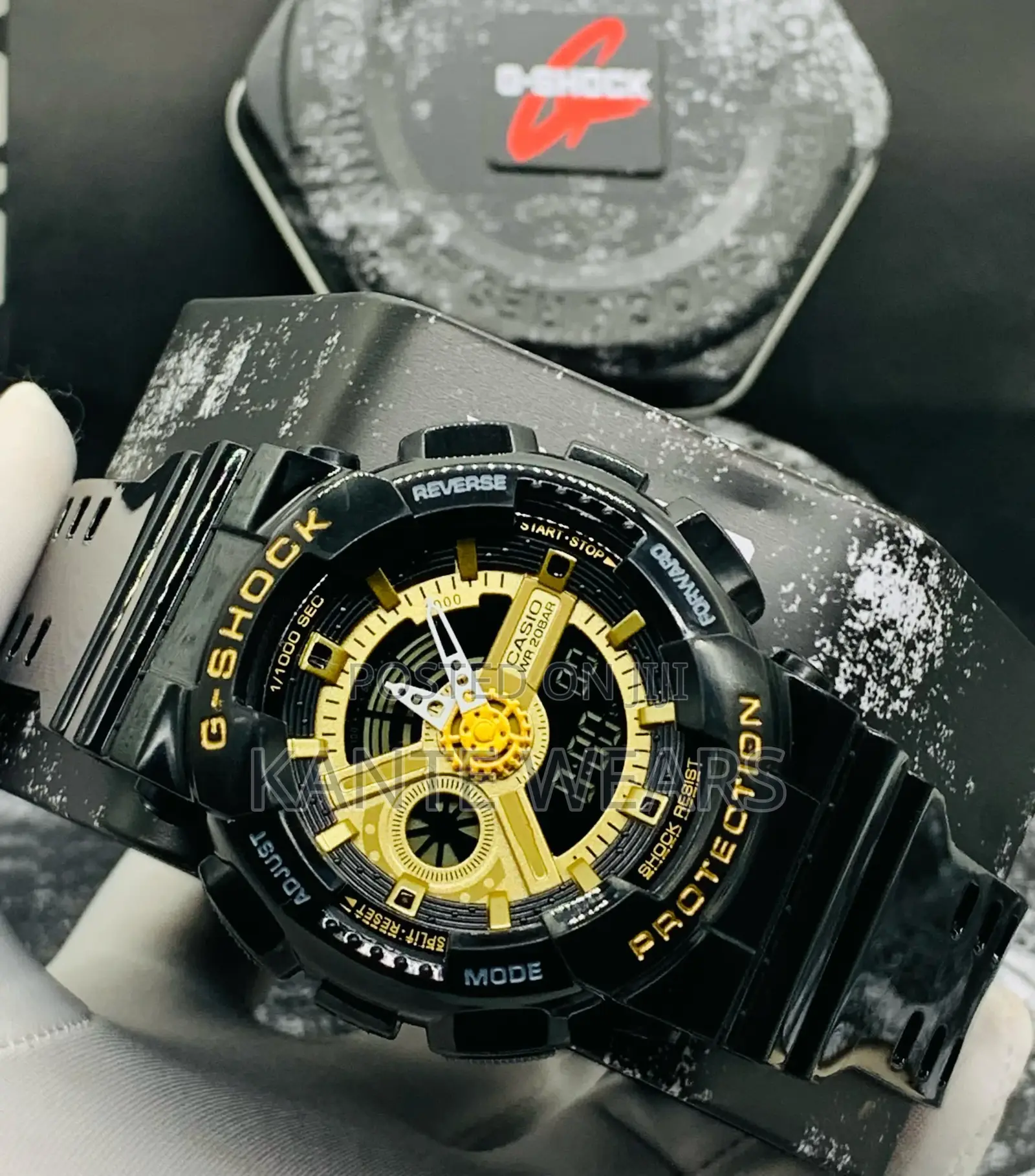 Deadpool Double Time Gshock With Box