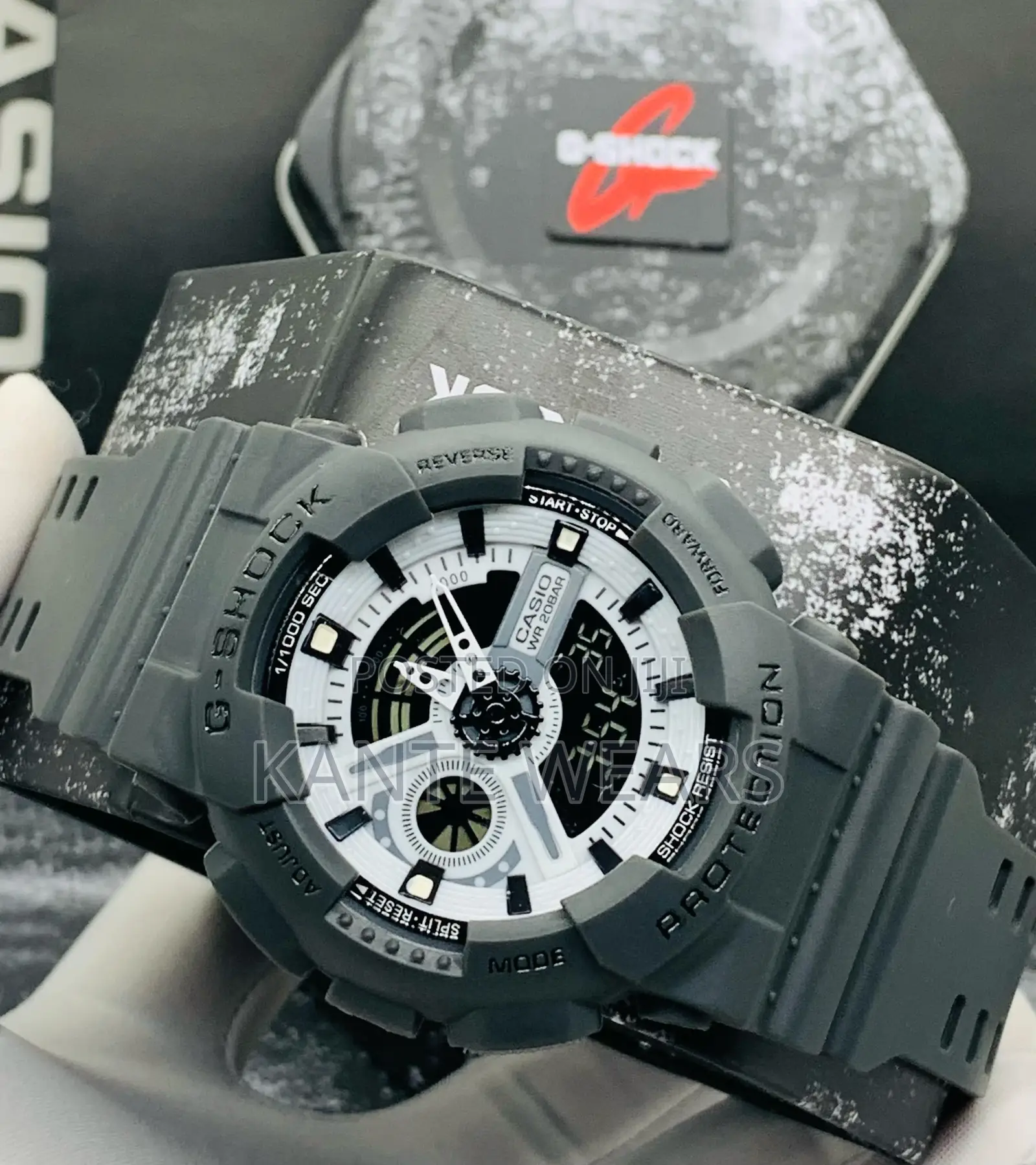 Deadpool Double Time Gshock With Box