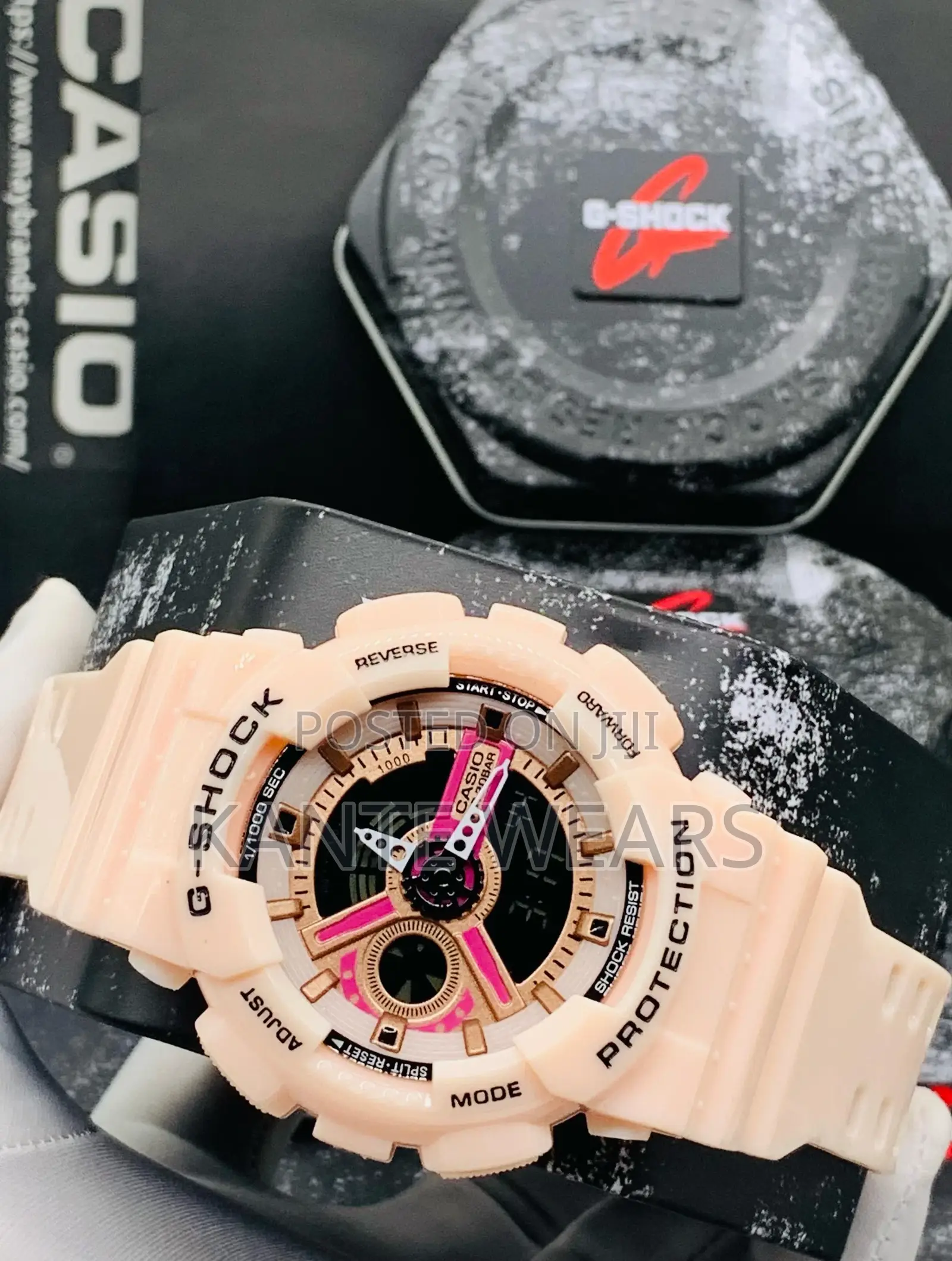 Deadpool Double Time Gshock With Box