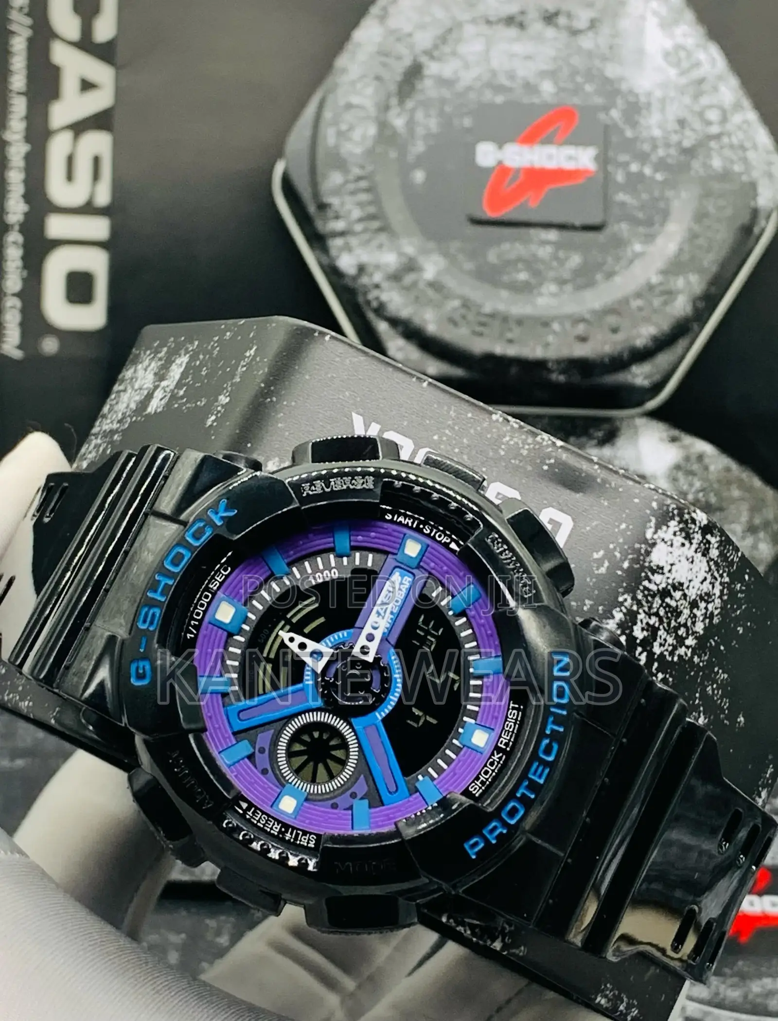 Deadpool Double Time Gshock With Box