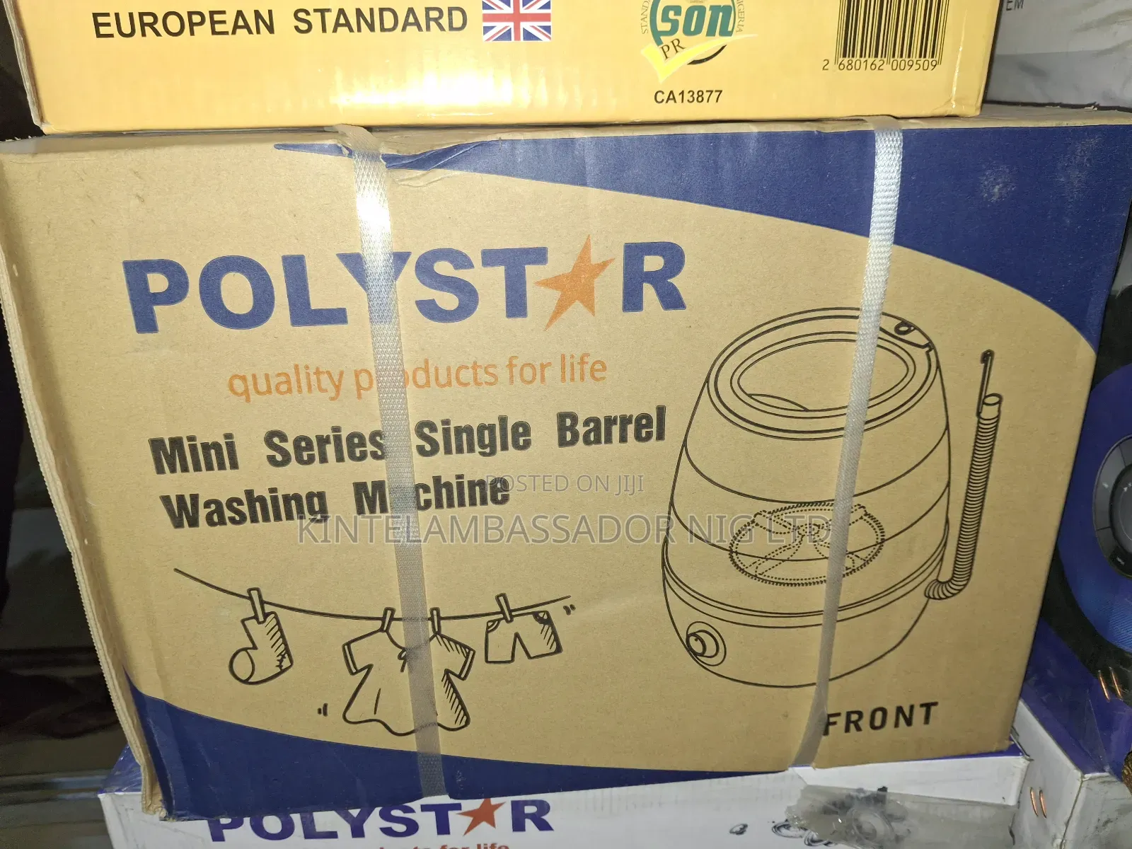 Polystar 3kg Top Loader Singke Tub Folding Washing Machine