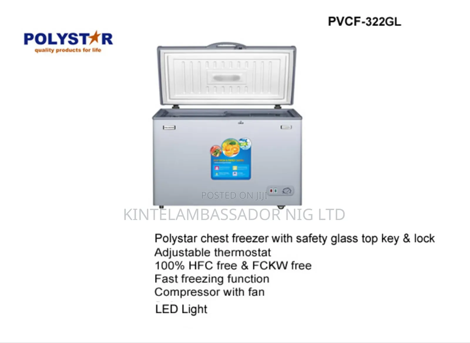 Polystar Chest Freezer