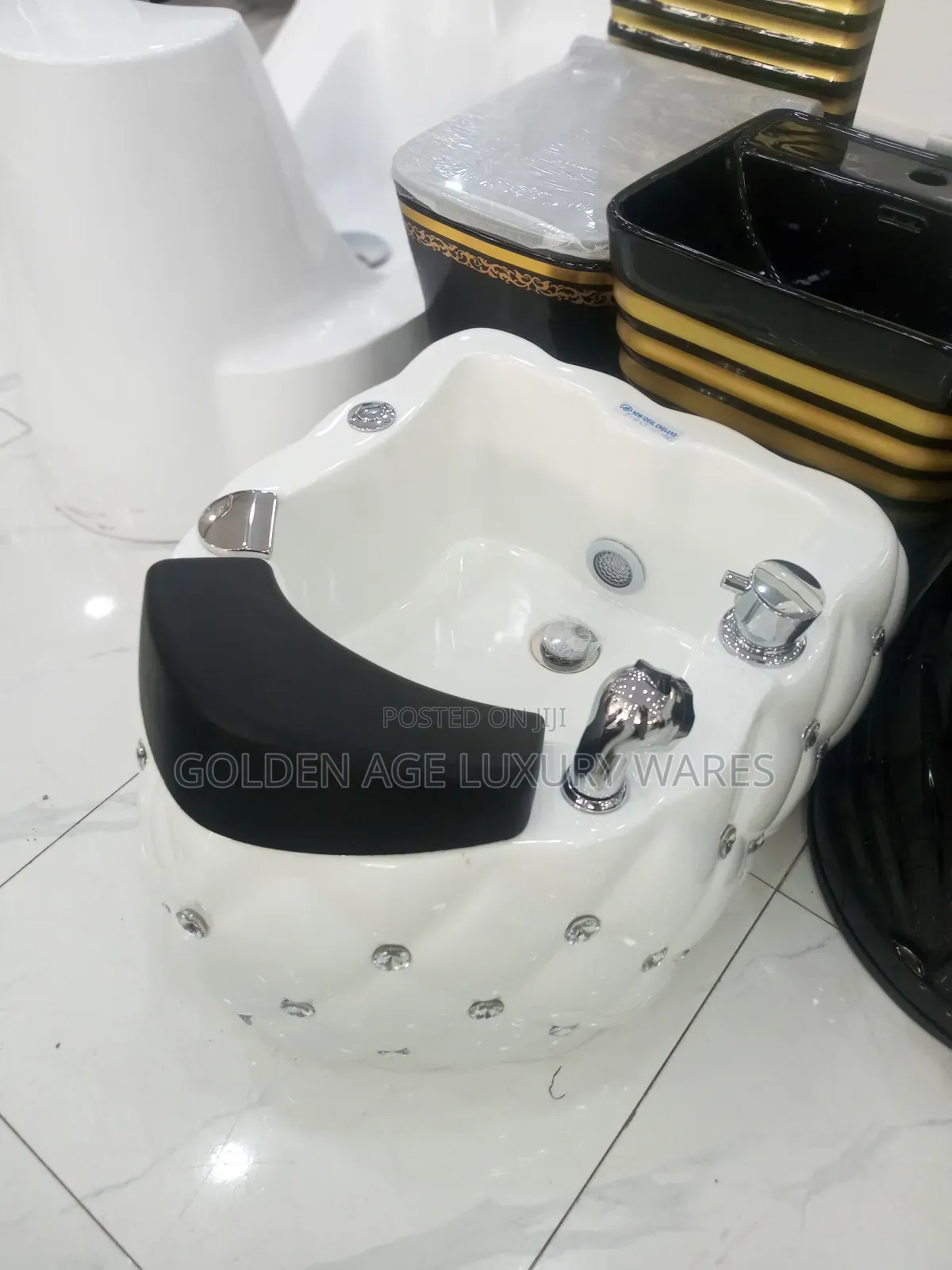 White Pedicure Bowl