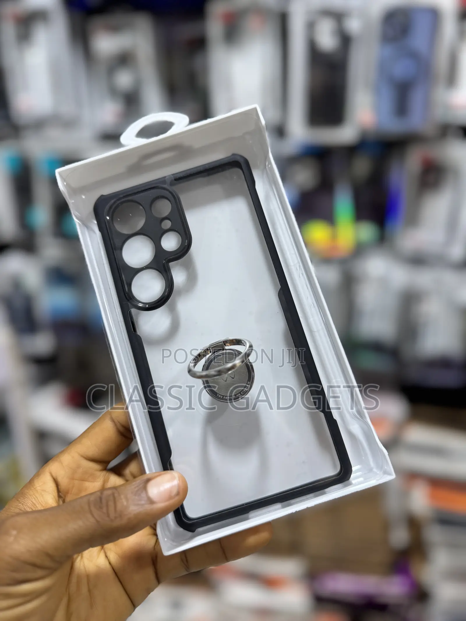 Xundd Transparent Case With Ring for Samsung Galaxy S25ultra