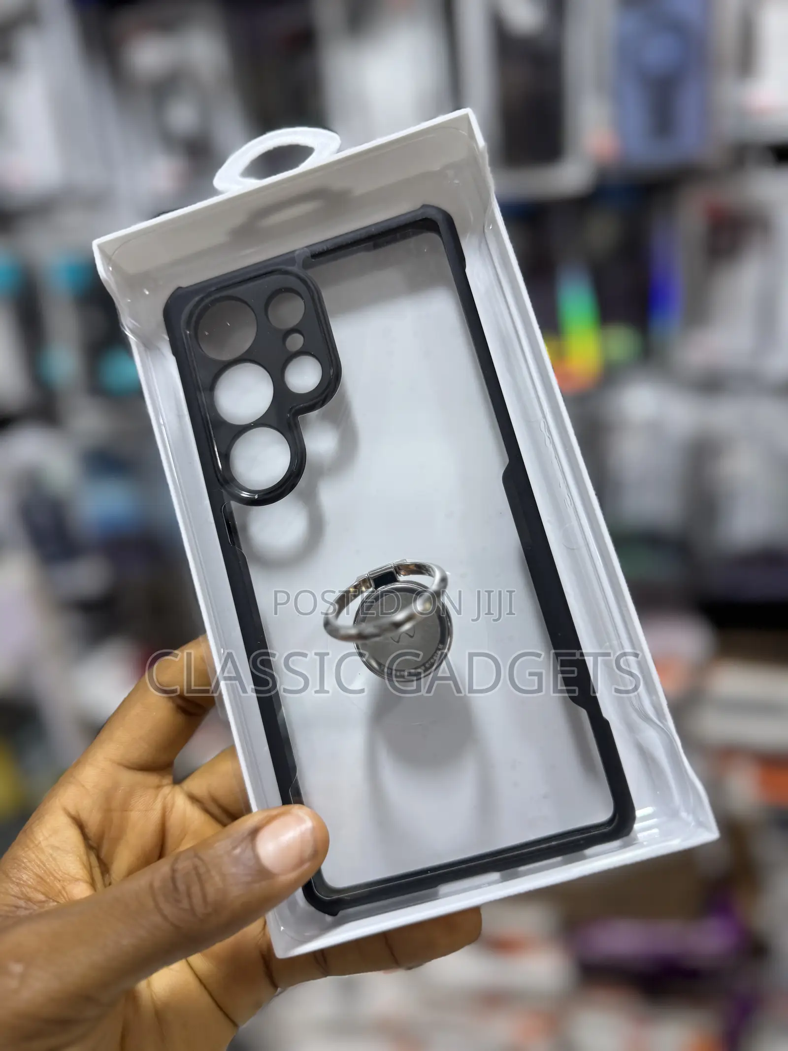 Xundd Transparent Case With Ring for Samsung Galaxy S25ultra