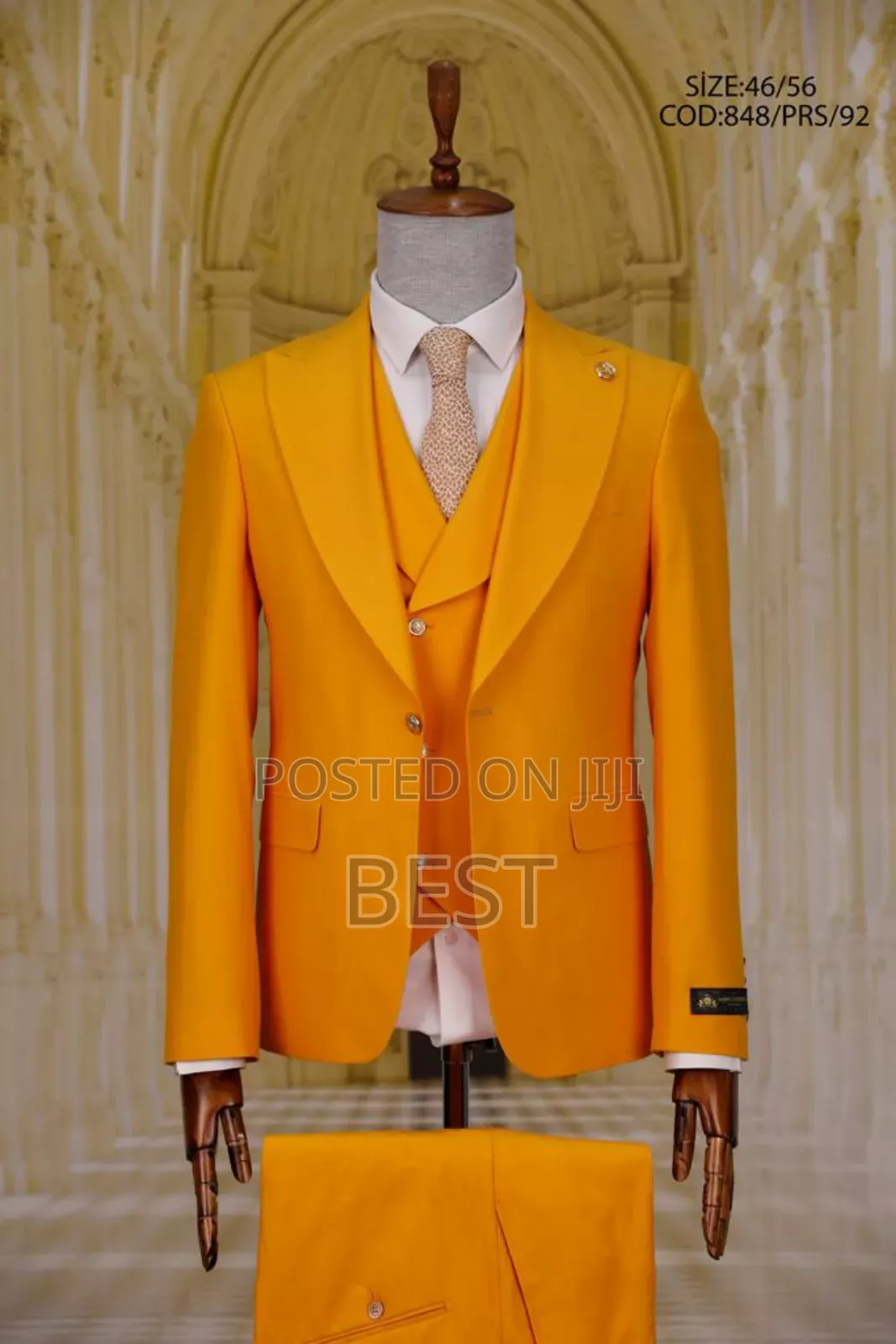 Luxury Men's Turkish Suit for Wedding Other Occasions