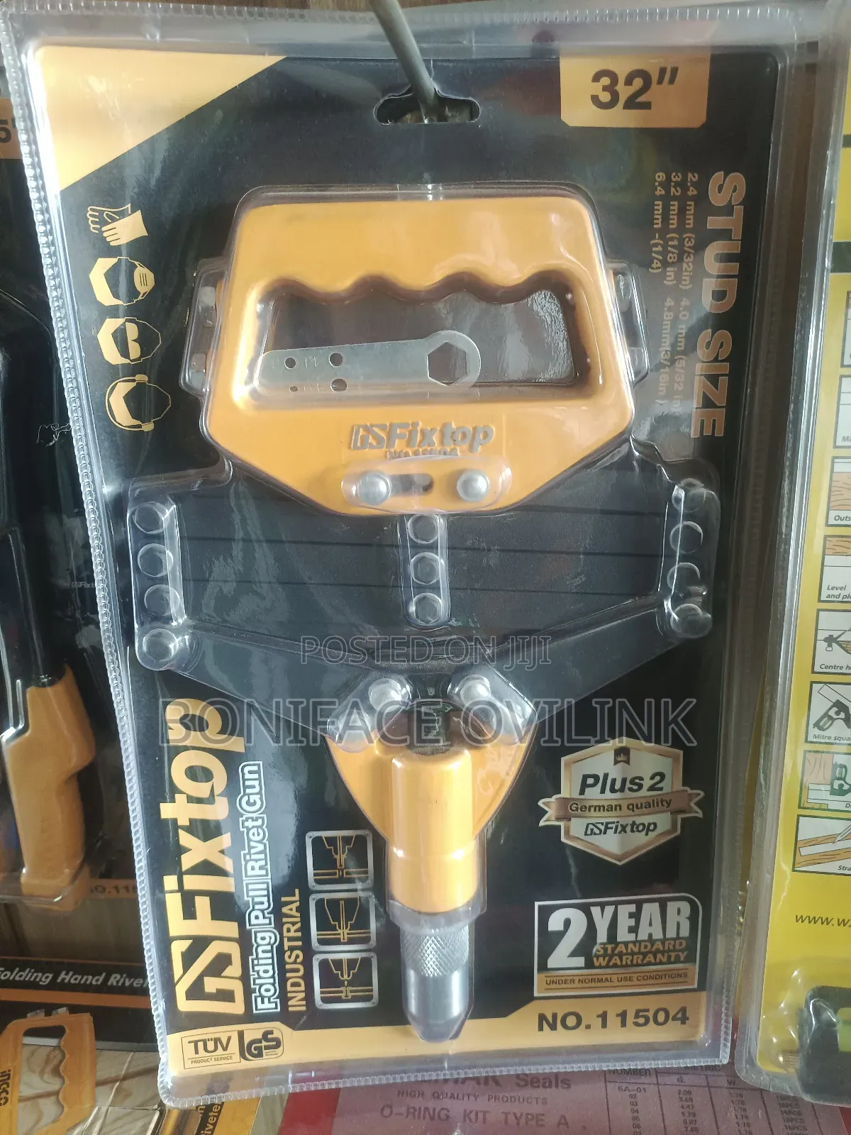 32-inch Folding Pull Rivet Gun