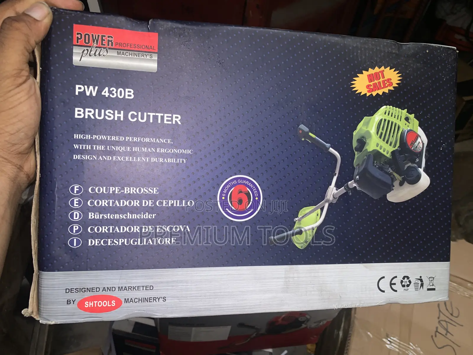 Power Plus Bc 430 Petrol Brush Cutter
