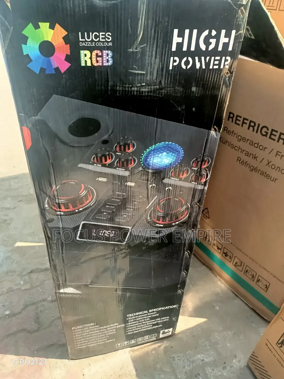 Original Luces RGB High Powerful Soundtrack System