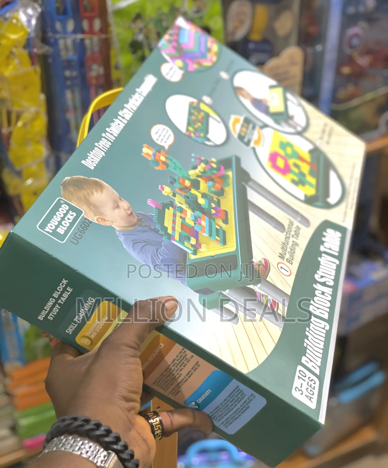 Building Block Study Table Ages 3 - 10years